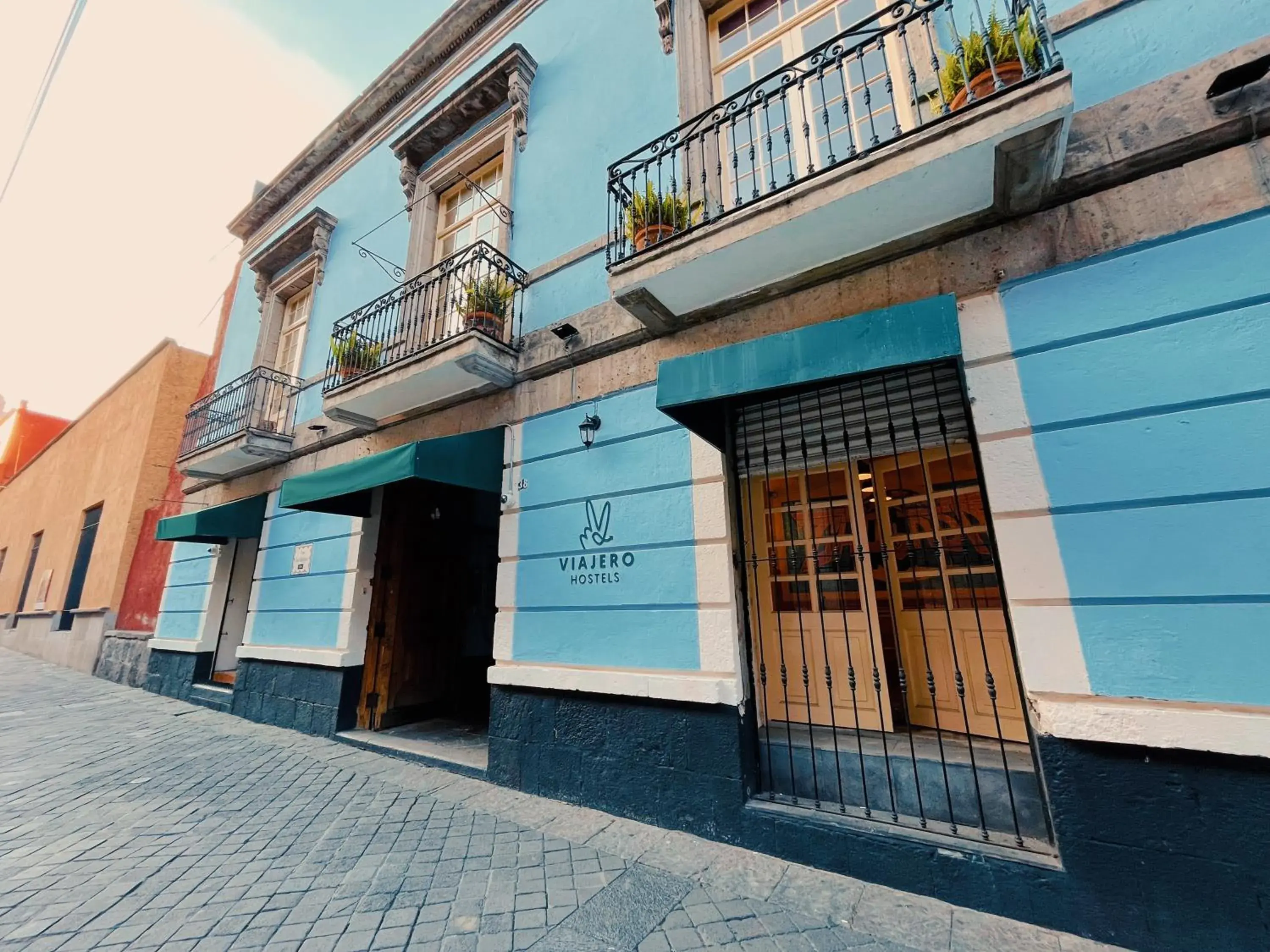 Property building in Viajero CDMX Centro Hostel Property building in Viajero CDMX Centro Hostel