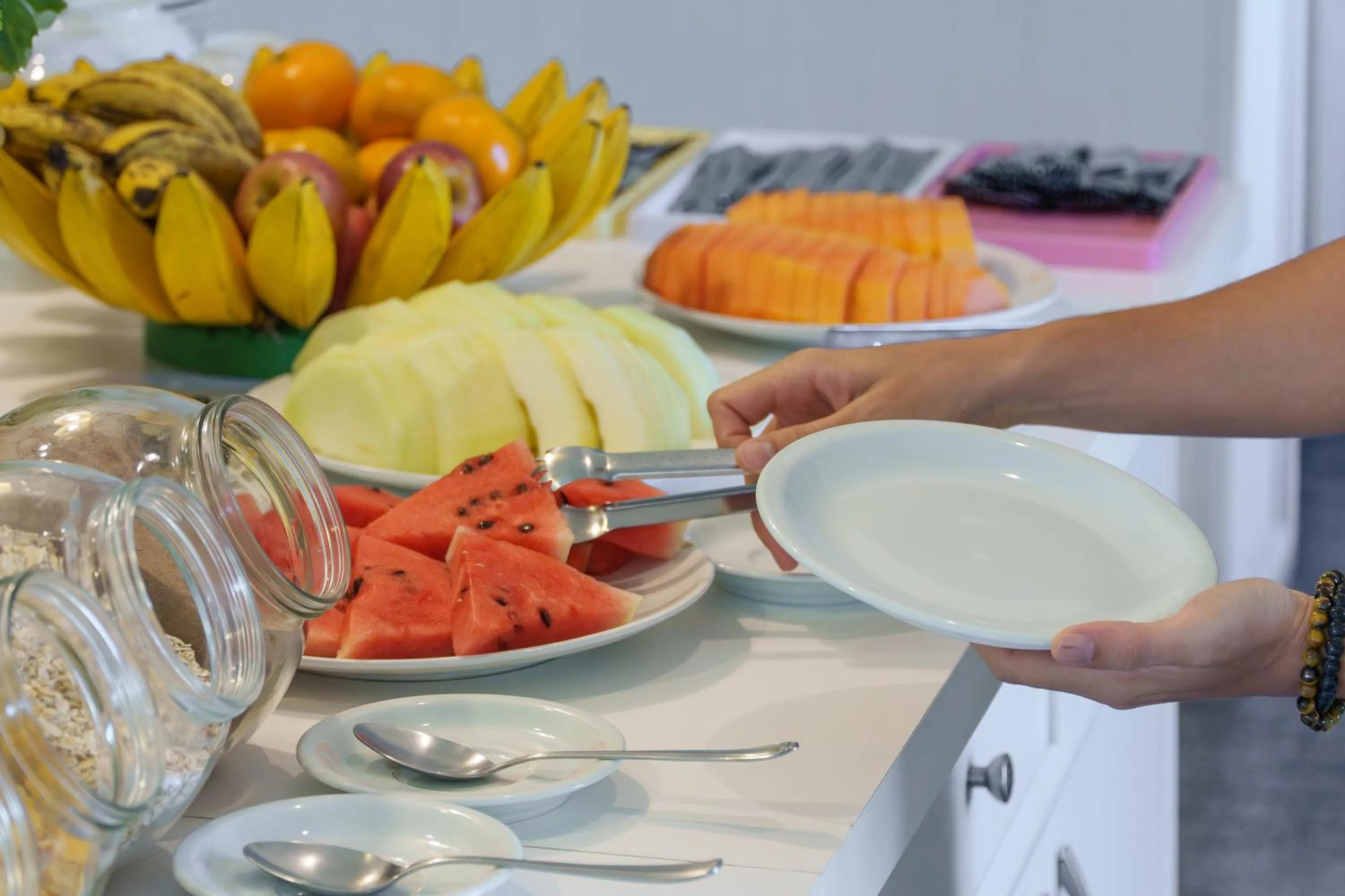 Breakfast in Pousada Parque das Flores
