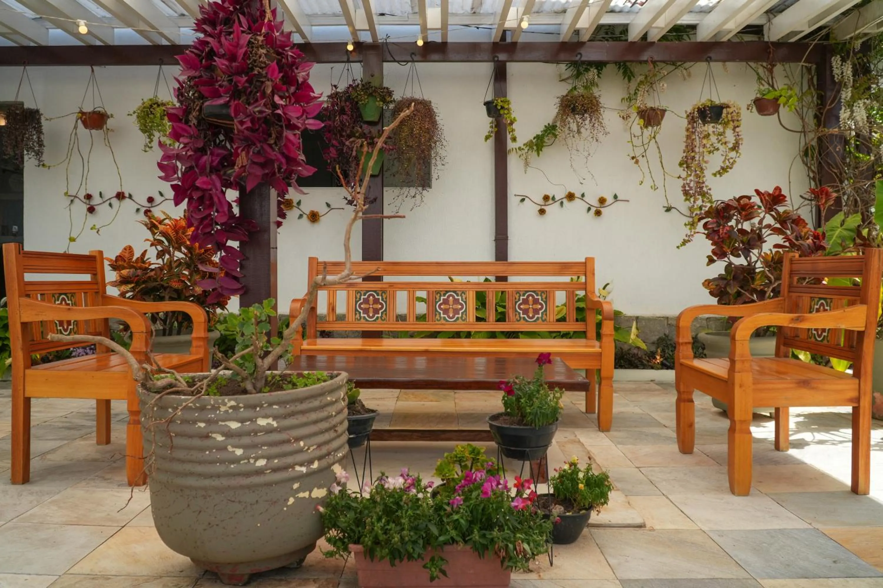 Garden in Pousada Parque das Flores