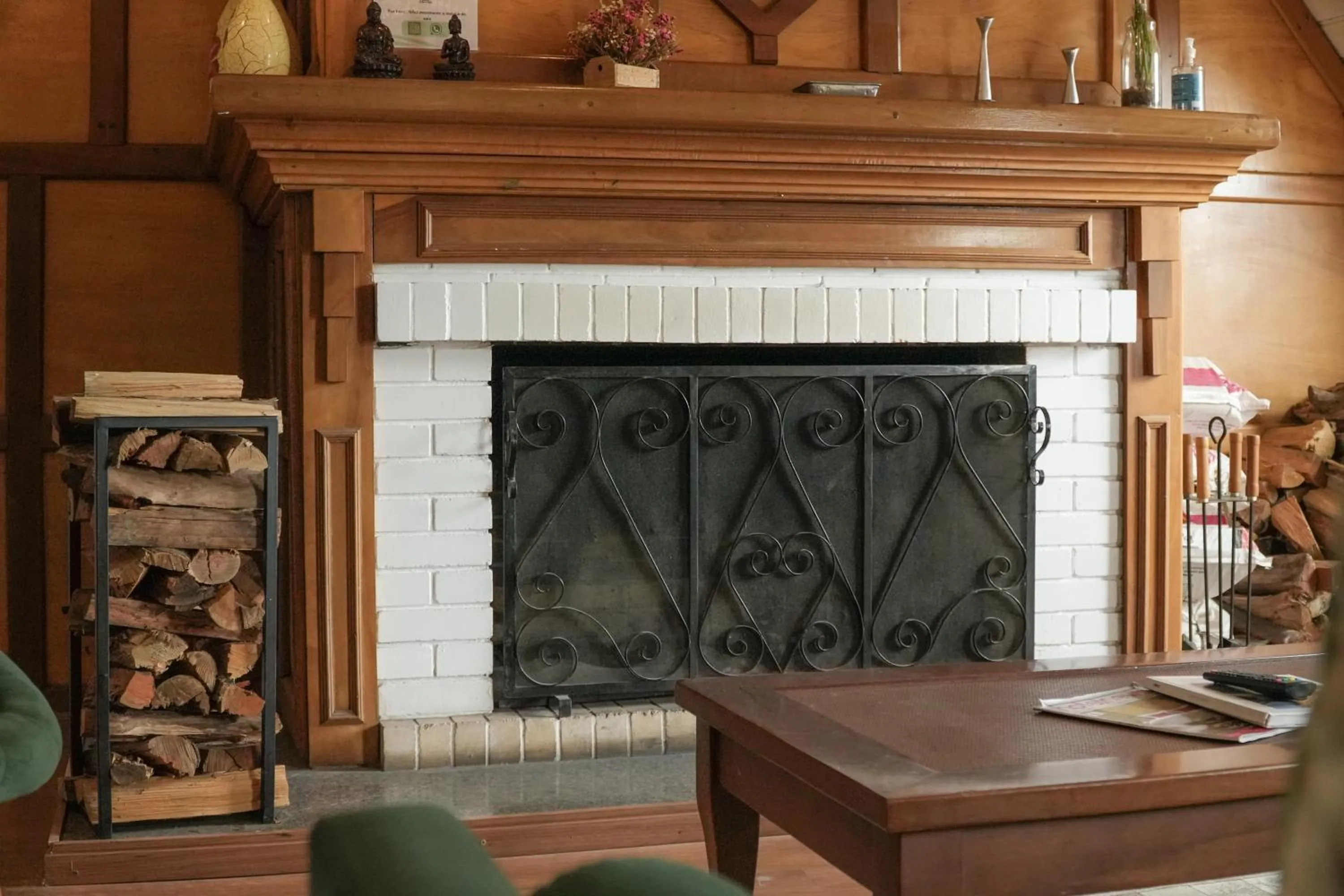 Living room in Pousada Parque das Flores