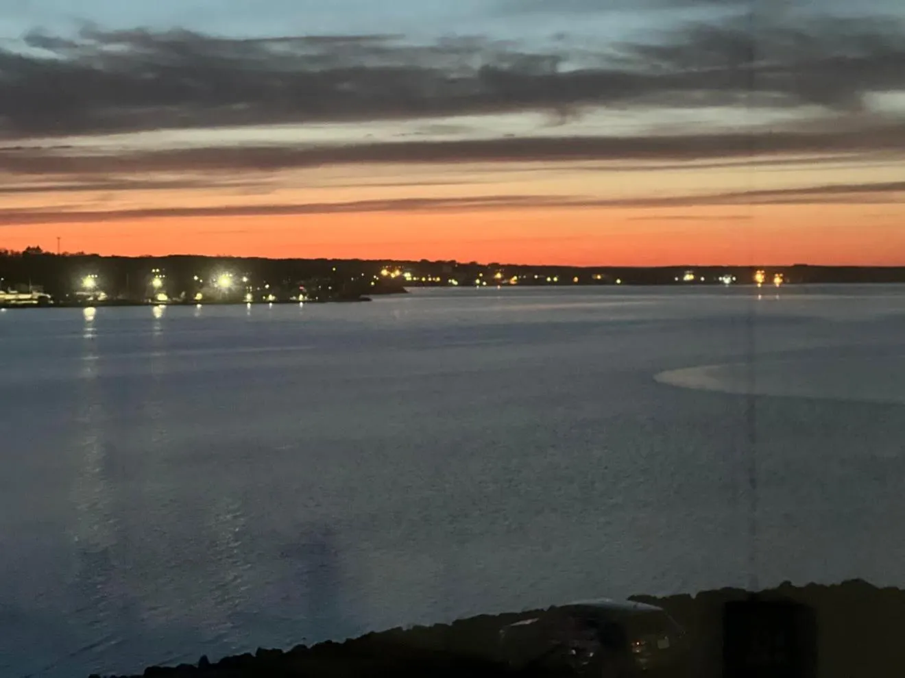 Sunset in Harbourview Inn and Suites