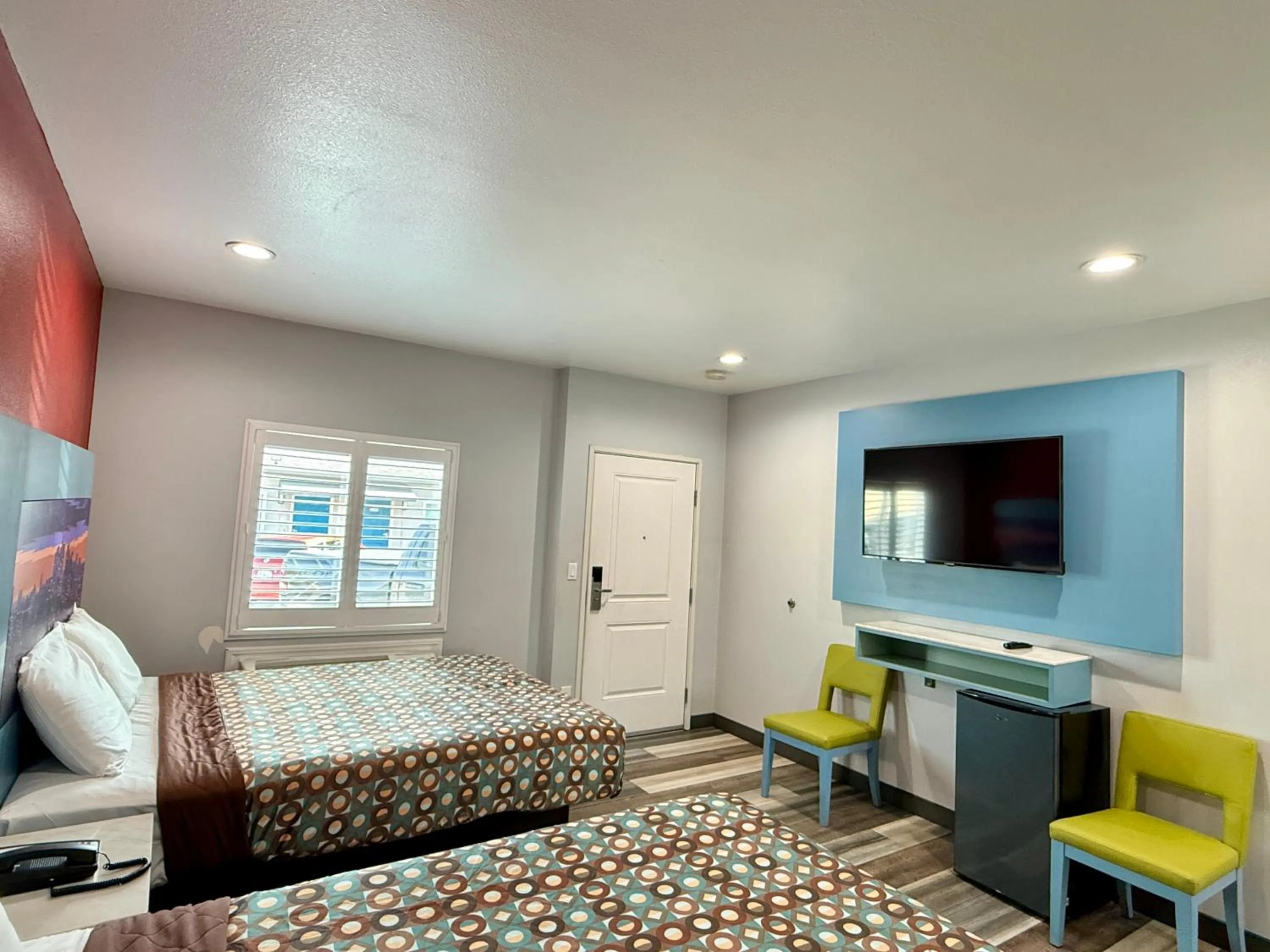 Bed in La Casa Motel, Los Angeles - Burbank Airport