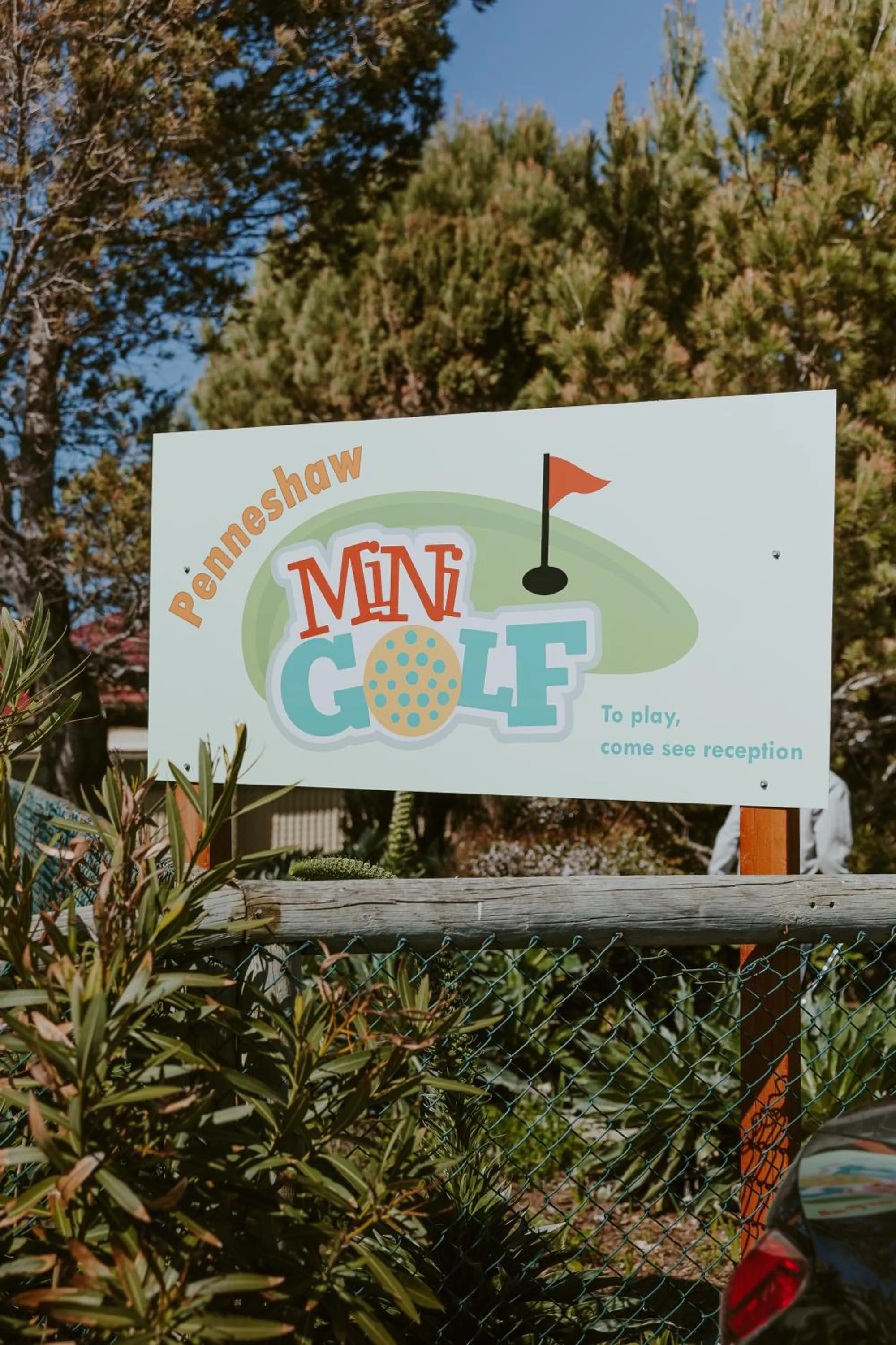 Minigolf in Seafront Holiday Park Kangaroo Island