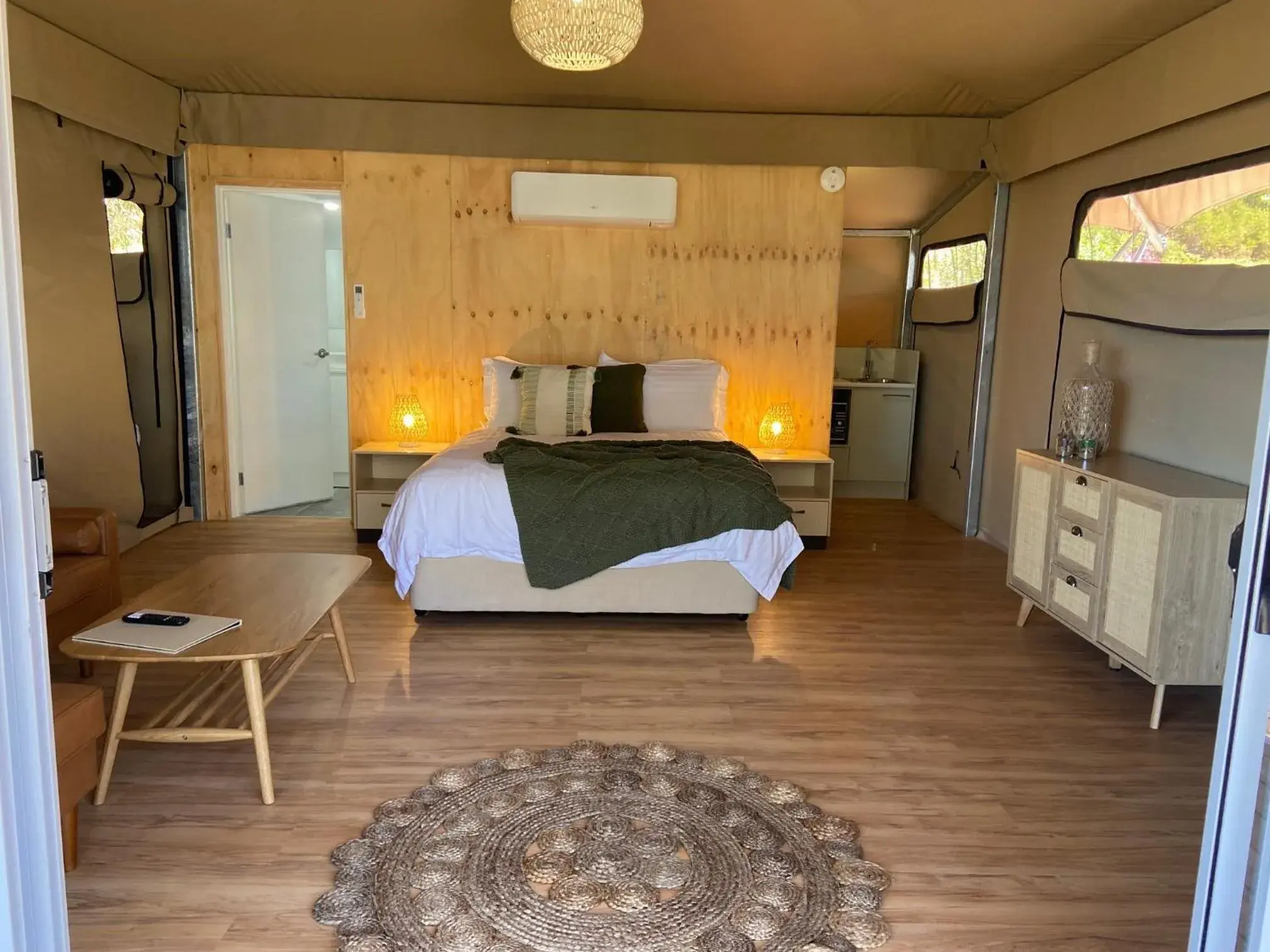 Family Eco Luxury Tents in Seafront Holiday Park Kangaroo Island Family Eco Luxury Tents in Seafront Holiday Park Kangaroo Island