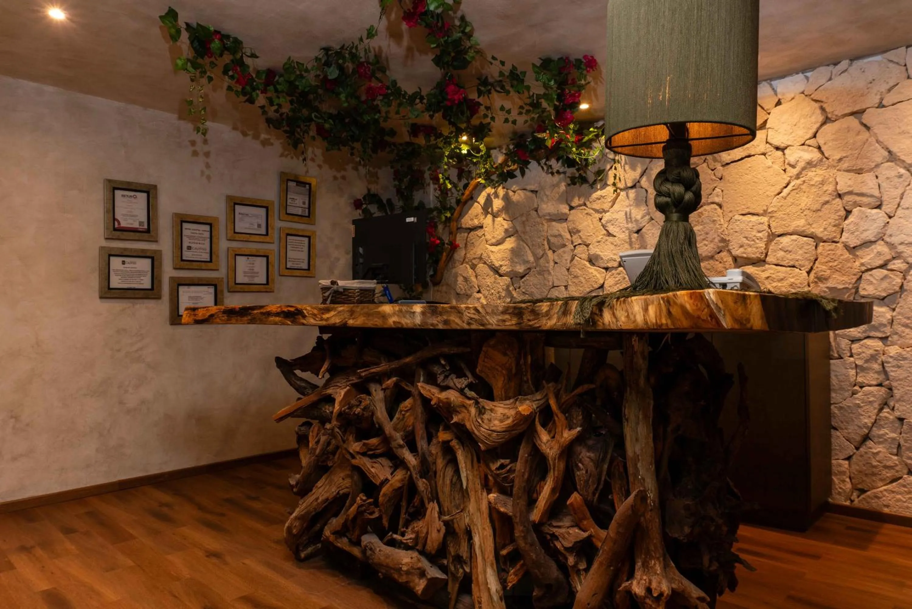 Lobby or reception in Hotel Calypso Cancun