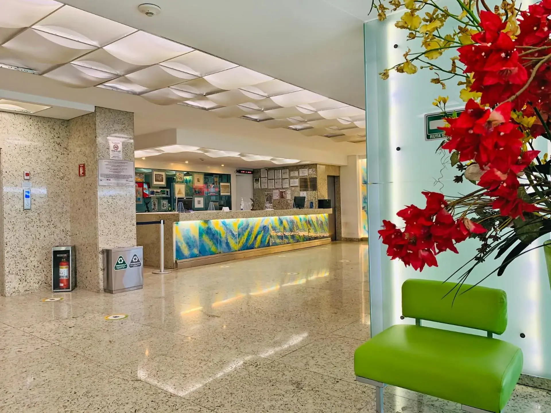 Lobby or reception in Hotel Benidorm Lobby or reception in Hotel Benidorm