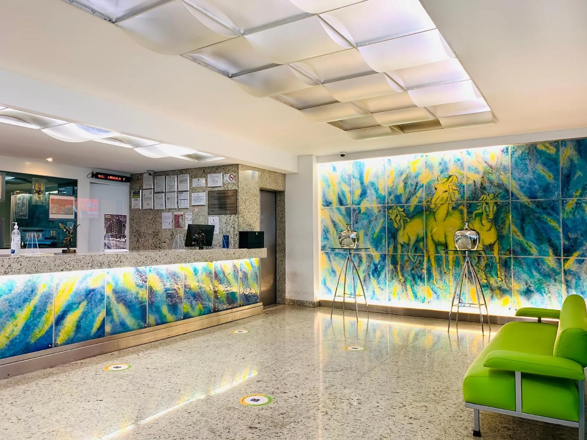 Lobby or reception in Hotel Benidorm