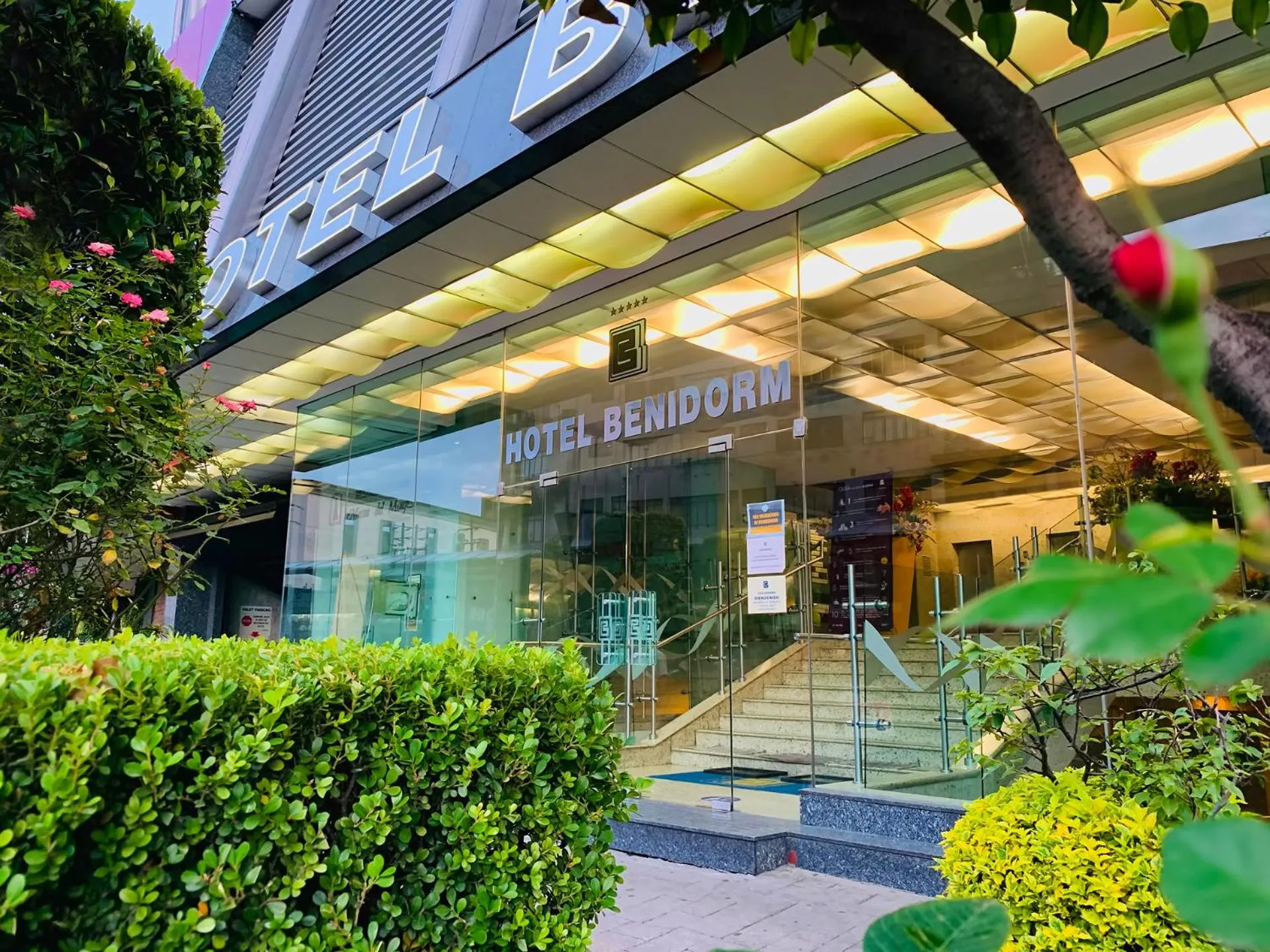 Facade/entrance in Hotel Benidorm