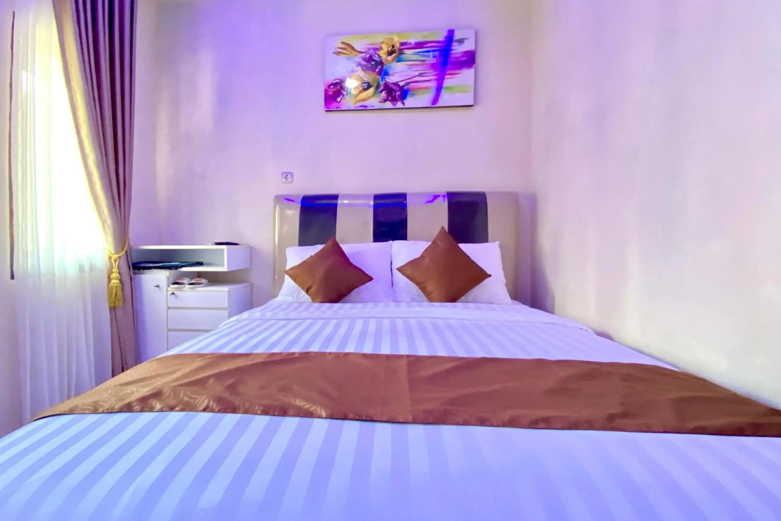 Bed in Homestay Banteng Adventure Dieng Mitra RedDoorz Bed in Homestay Banteng Adventure Dieng Mitra RedDoorz