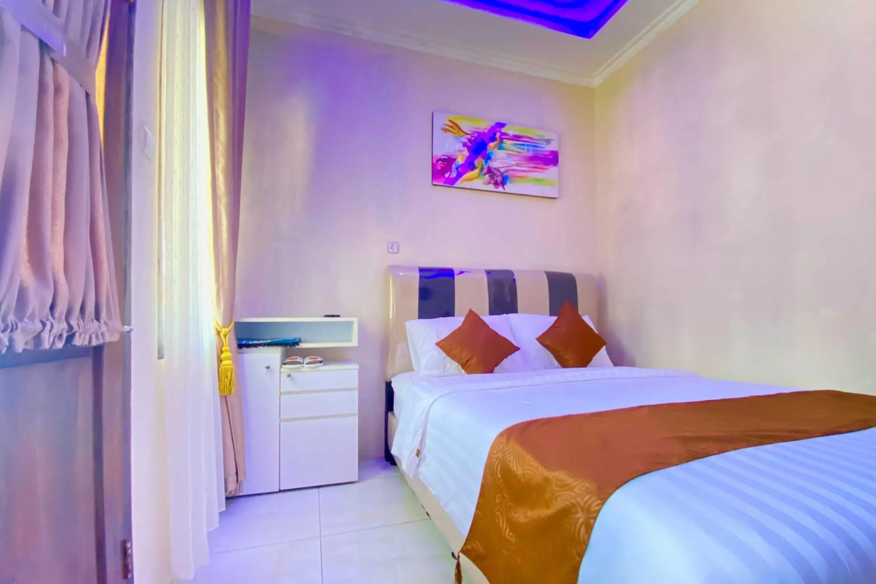 Bed in Homestay Banteng Adventure Dieng Mitra RedDoorz Bed in Homestay Banteng Adventure Dieng Mitra RedDoorz