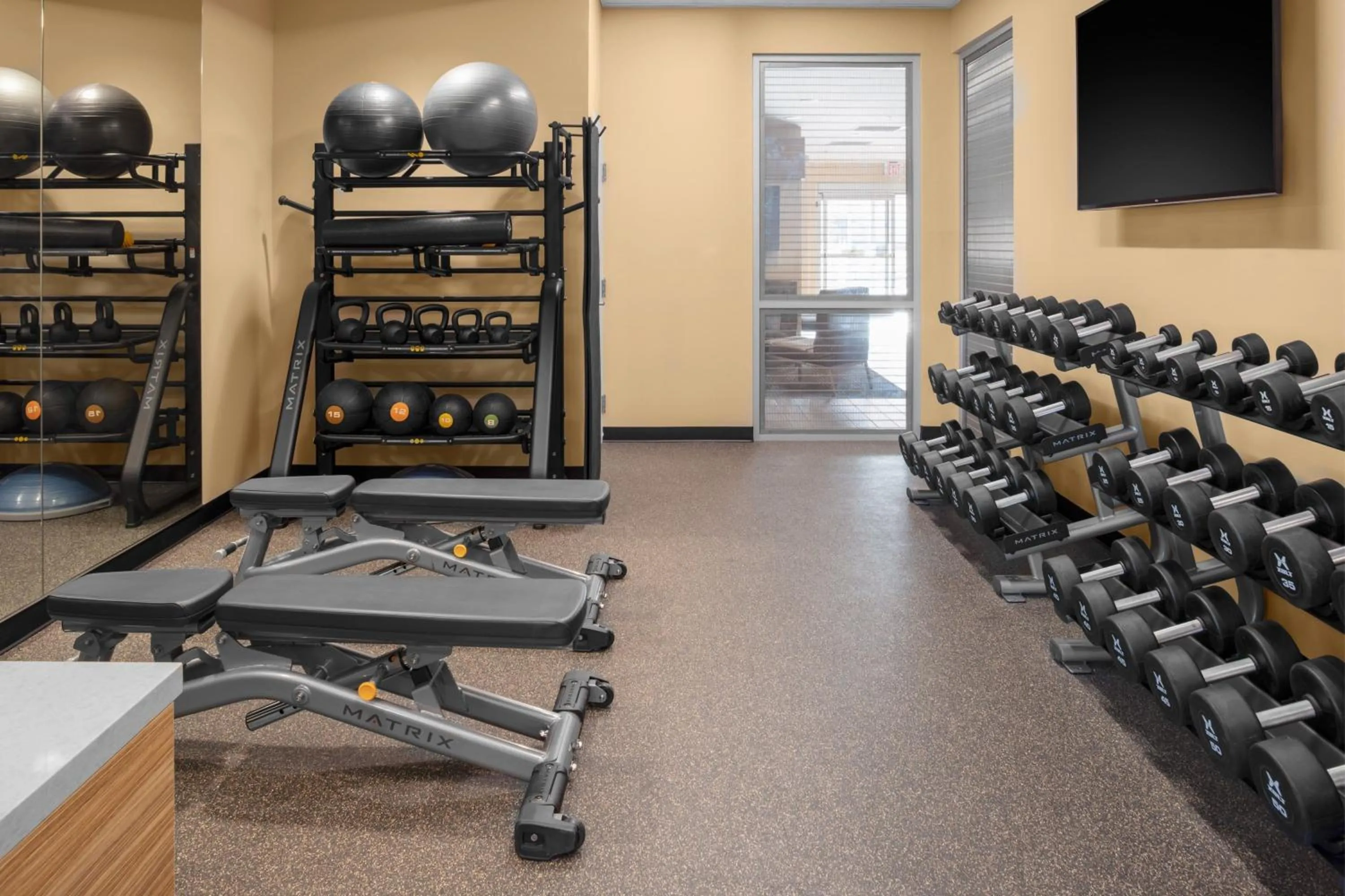 Fitness centre/facilities in TownePlace Suites By Marriott Tehachapi