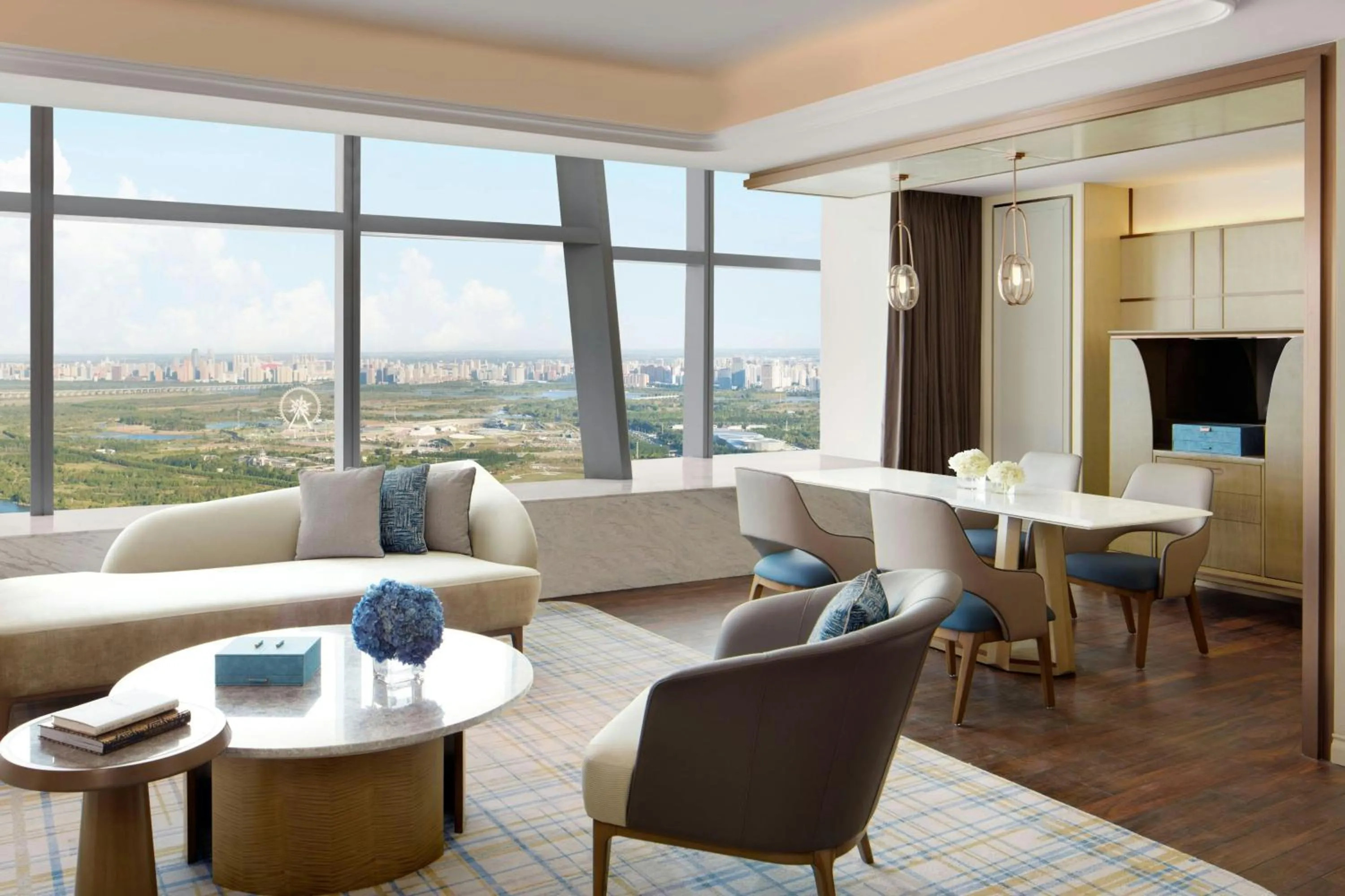 Living room in The Ritz-Carlton, Harbin