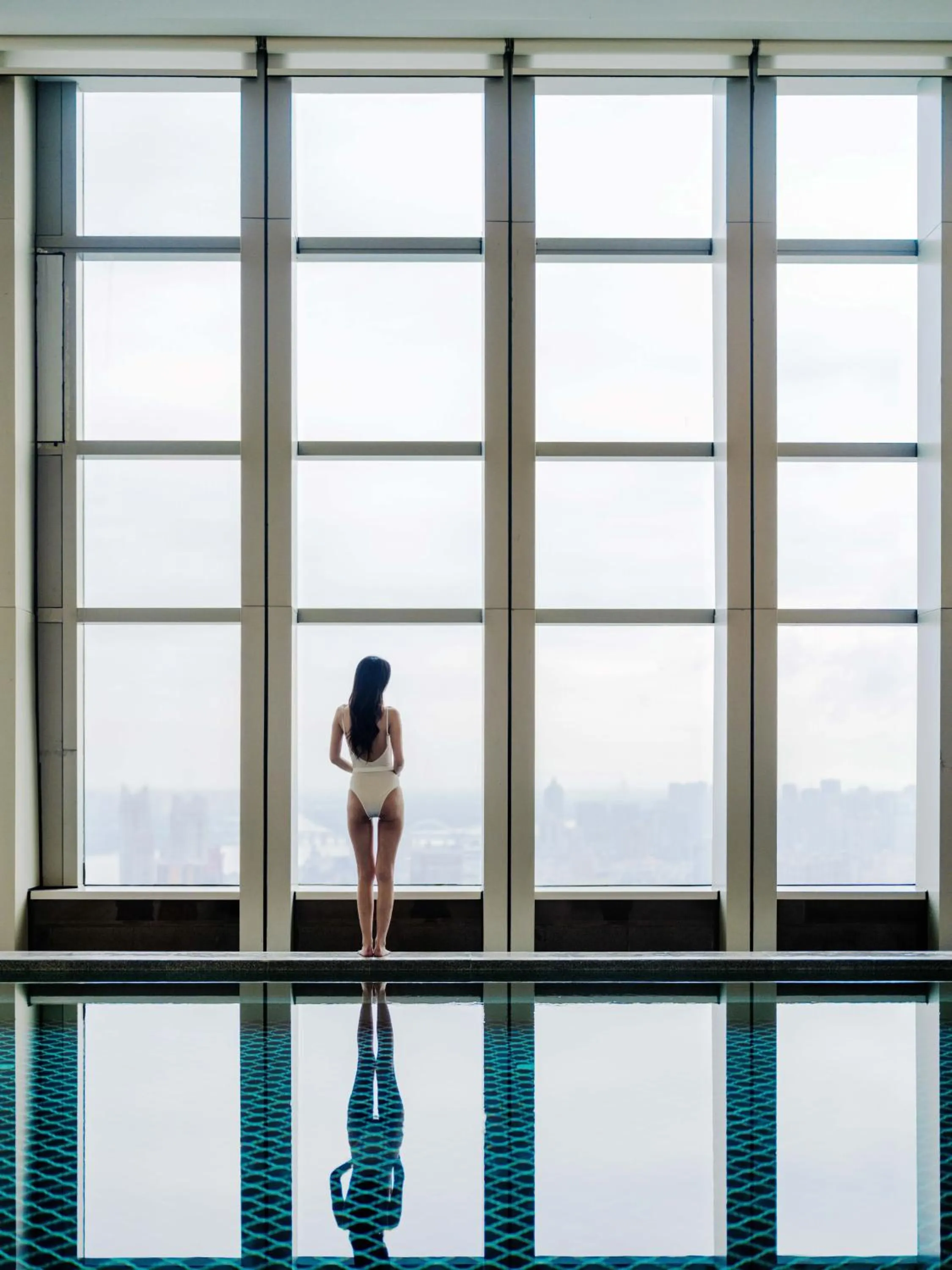 Swimming pool in The Ritz-Carlton, Harbin