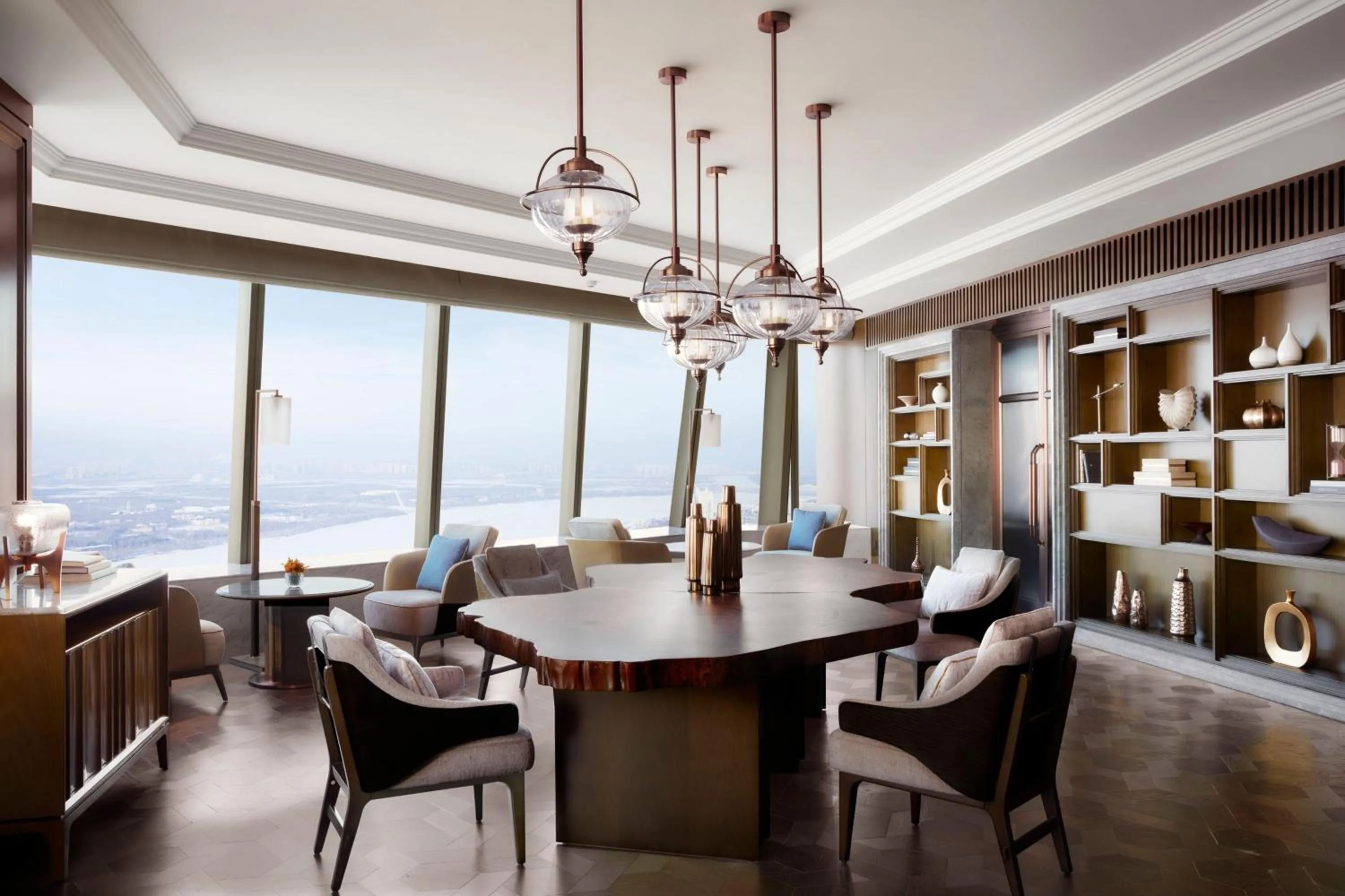 Lounge or bar in The Ritz-Carlton, Harbin