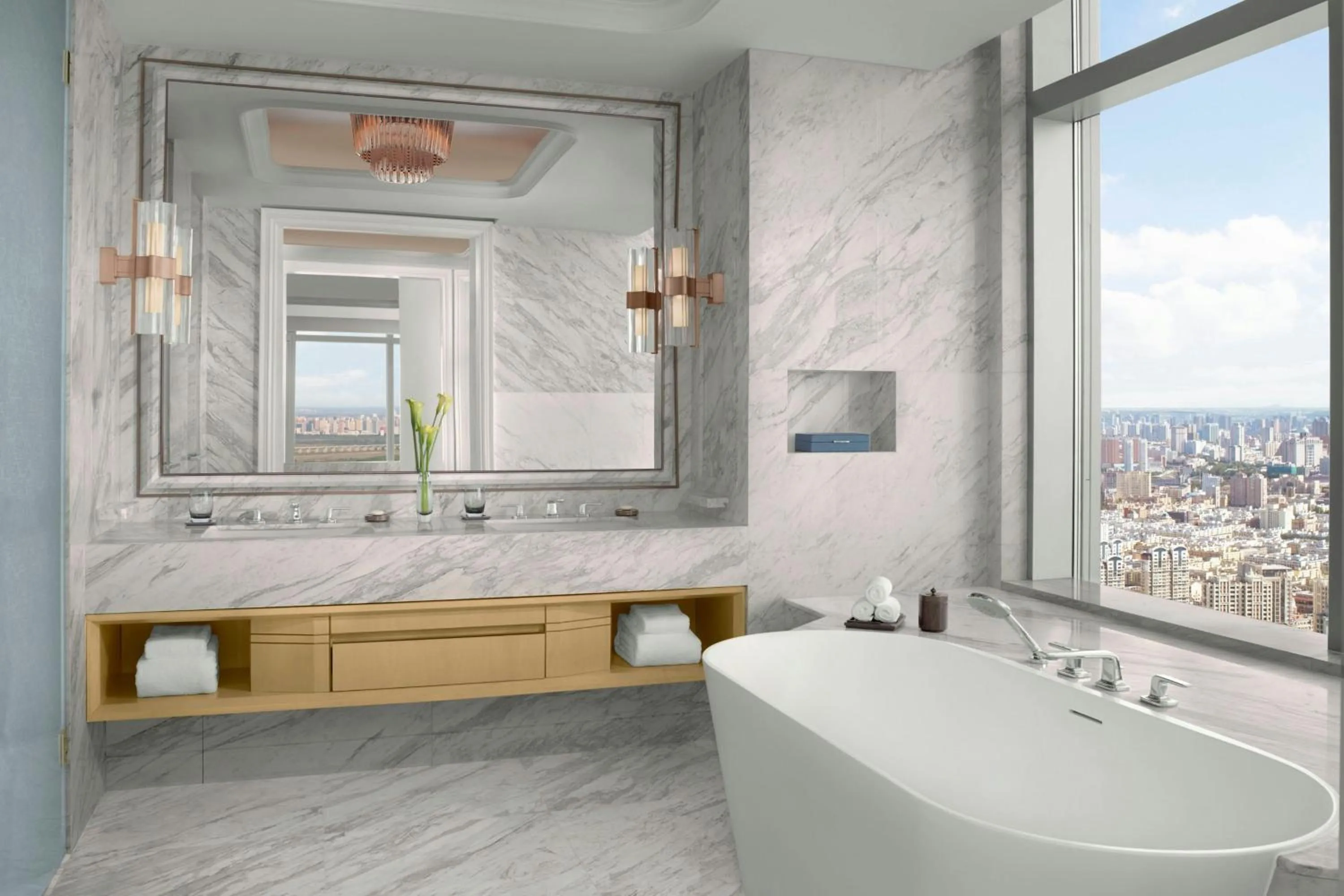 Bathroom in The Ritz-Carlton, Harbin
