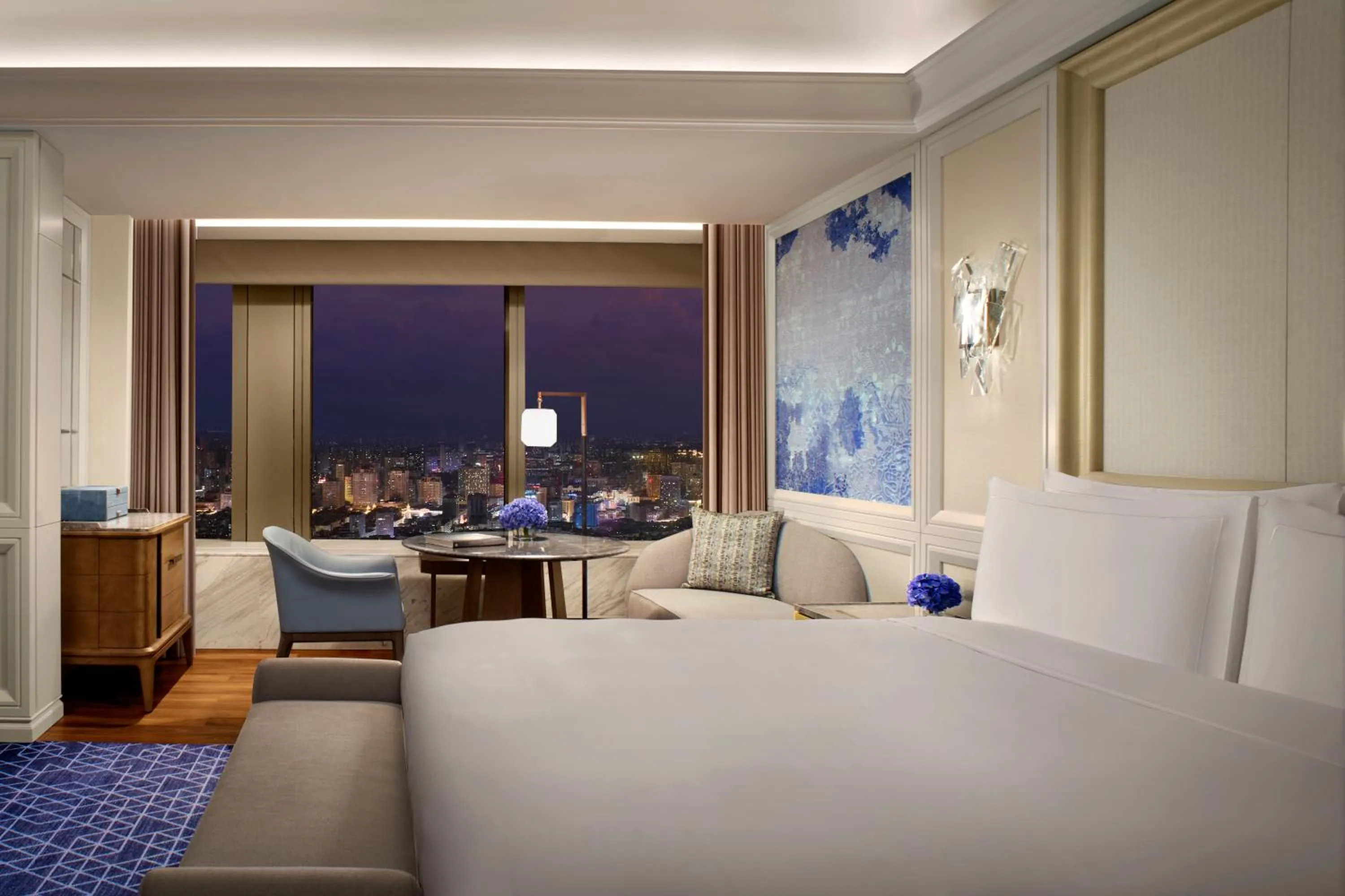 Bedroom, Bed in The Ritz-Carlton, Harbin