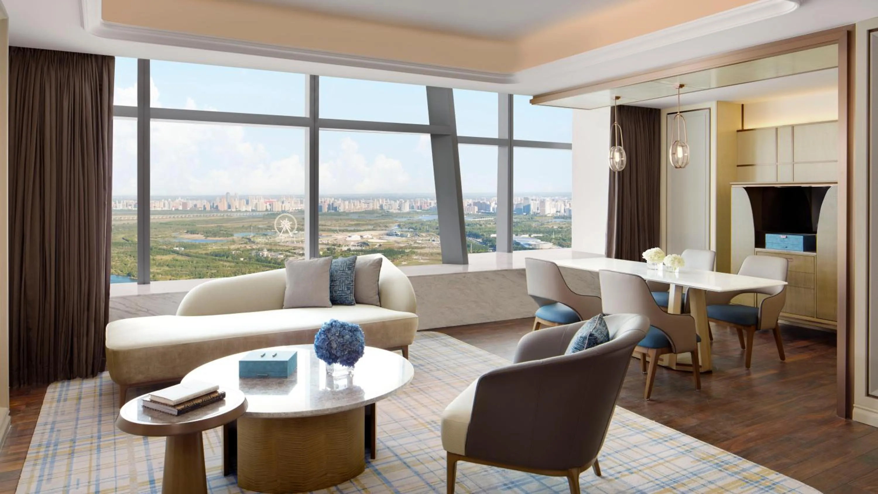 Living room in The Ritz-Carlton, Harbin