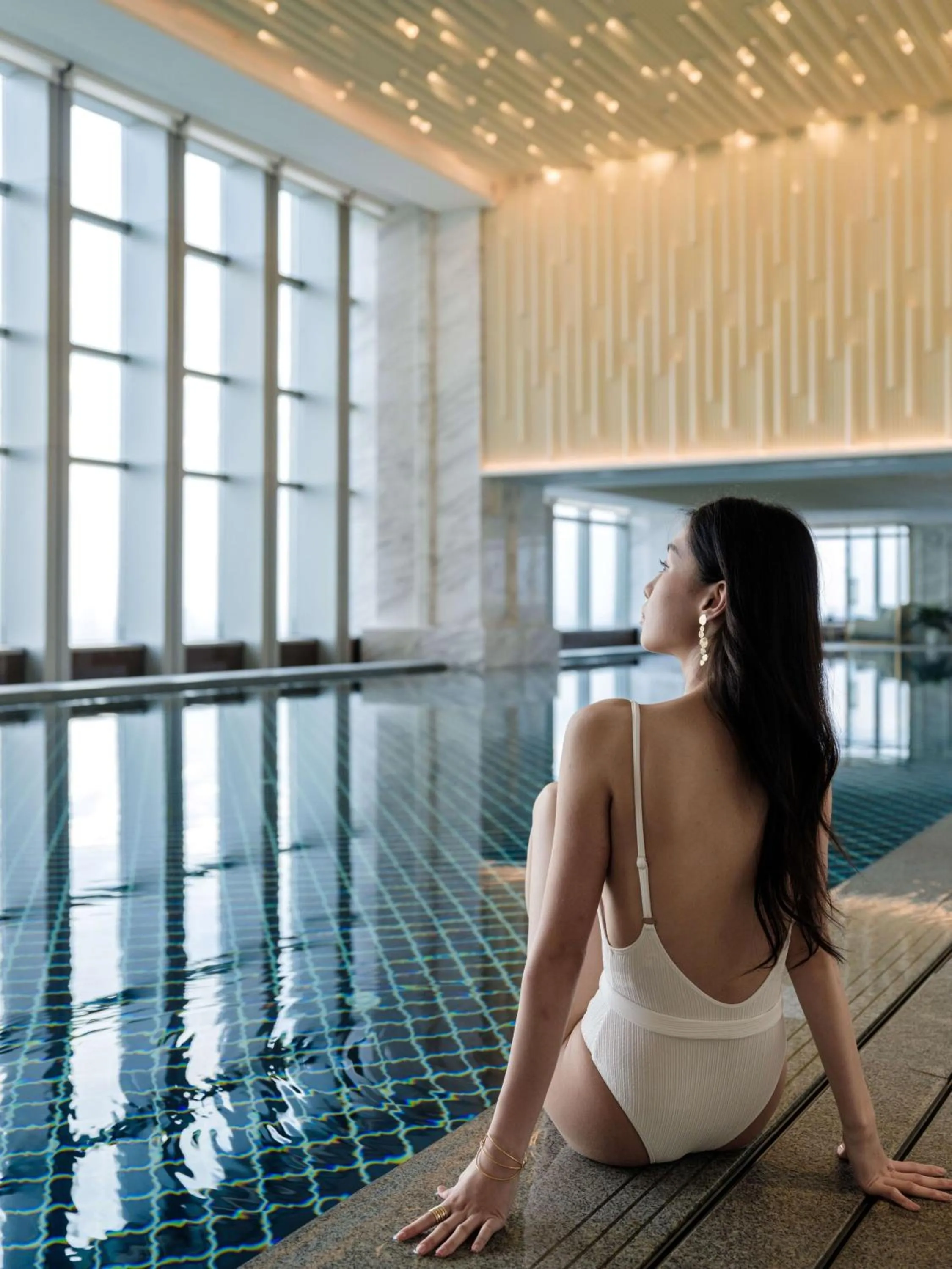Swimming pool in The Ritz-Carlton, Harbin