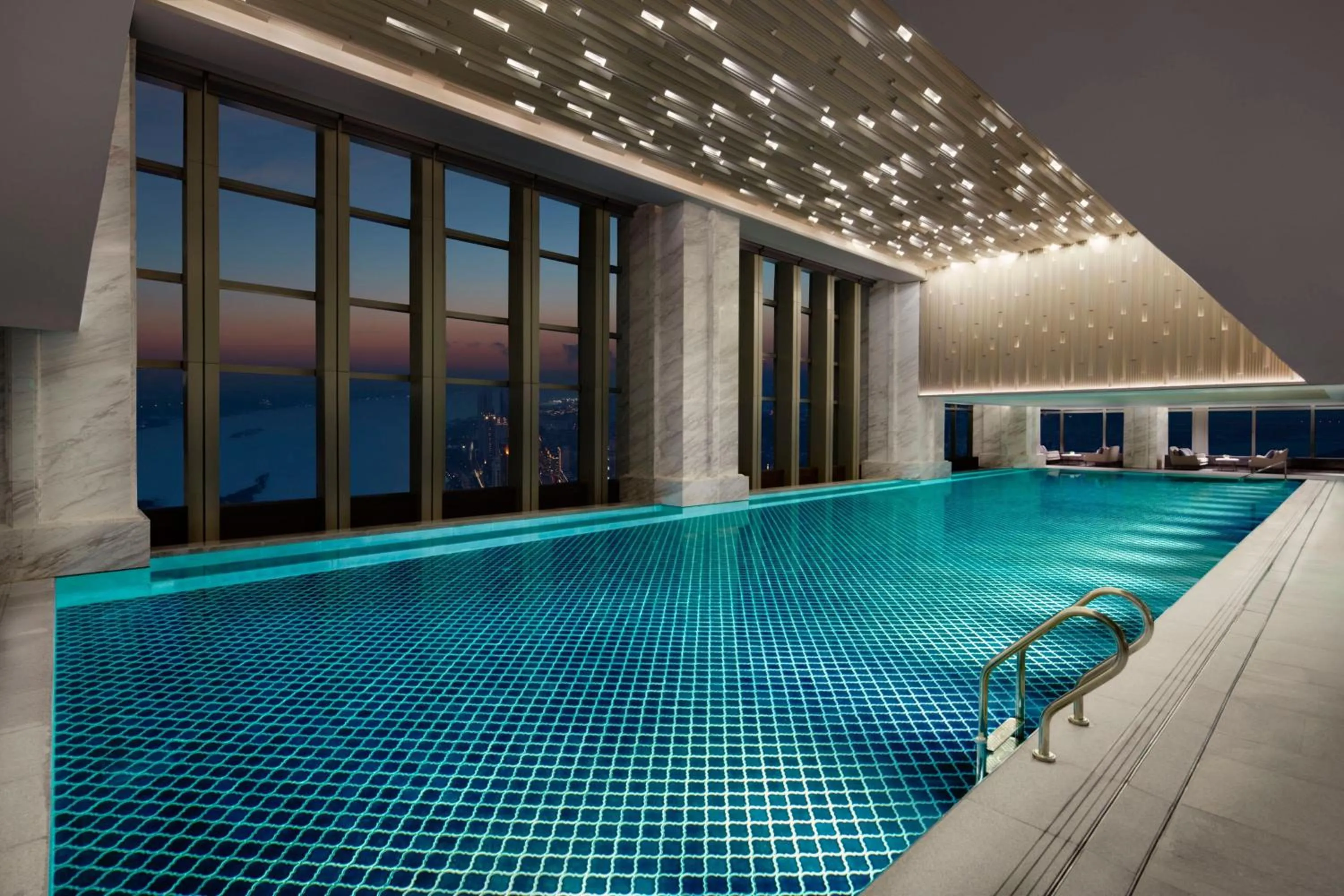 Swimming pool in The Ritz-Carlton, Harbin
