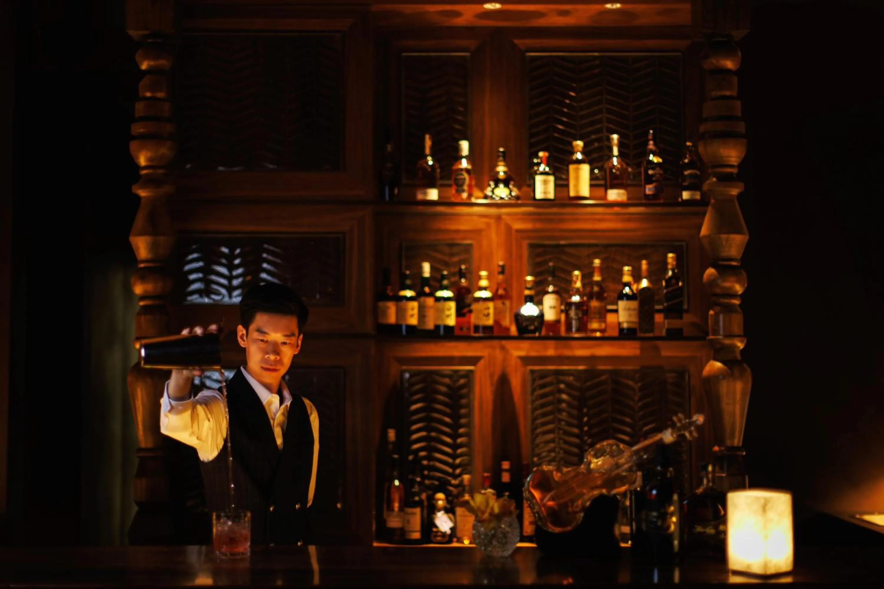 Lounge or bar in The Ritz-Carlton, Harbin