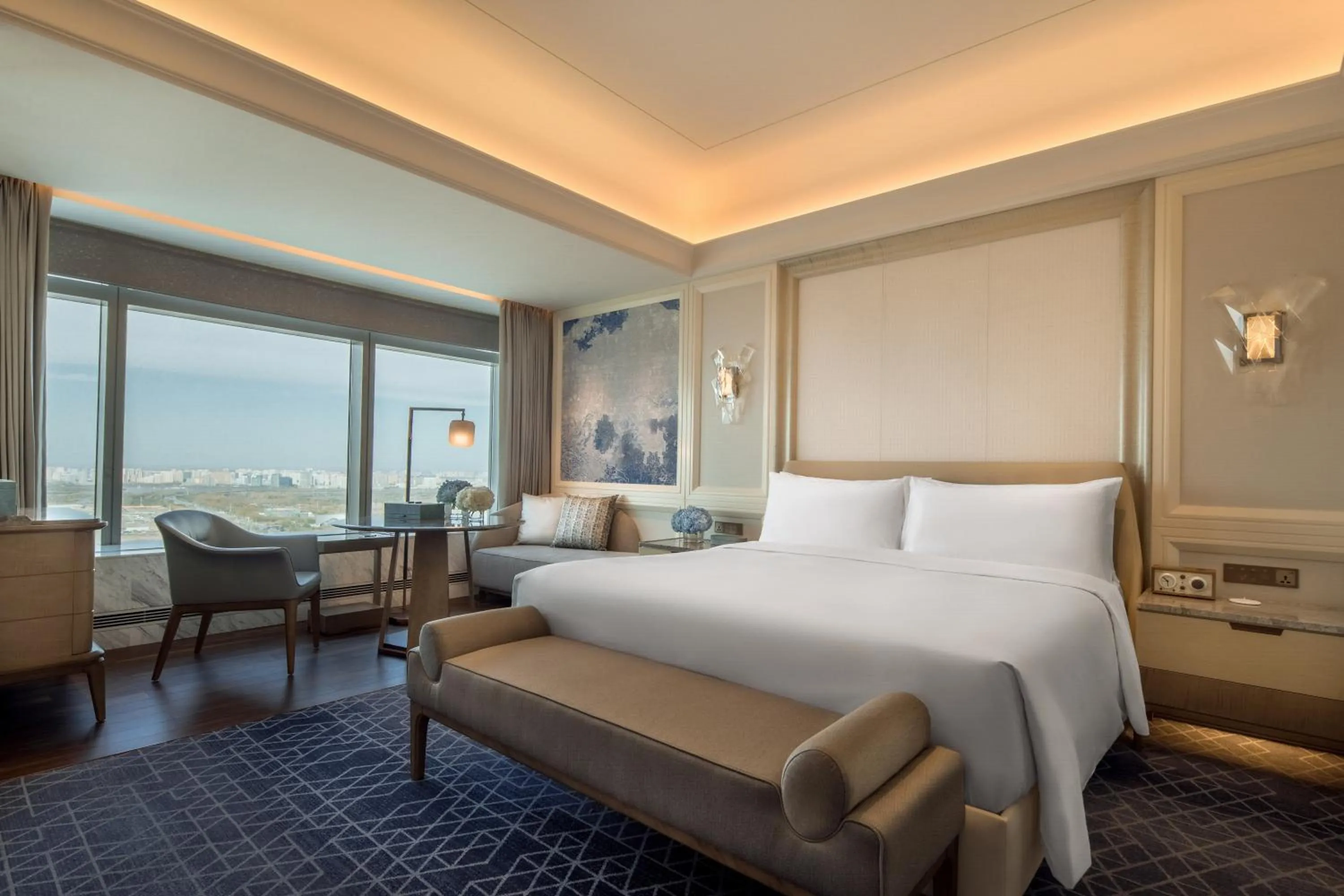 Bedroom, Bed in The Ritz-Carlton, Harbin