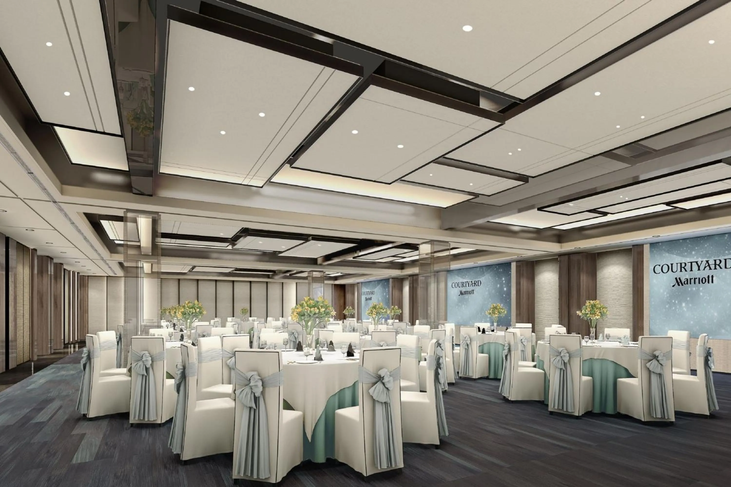 Meeting/conference room in Courtyard by Marriott Pinghu