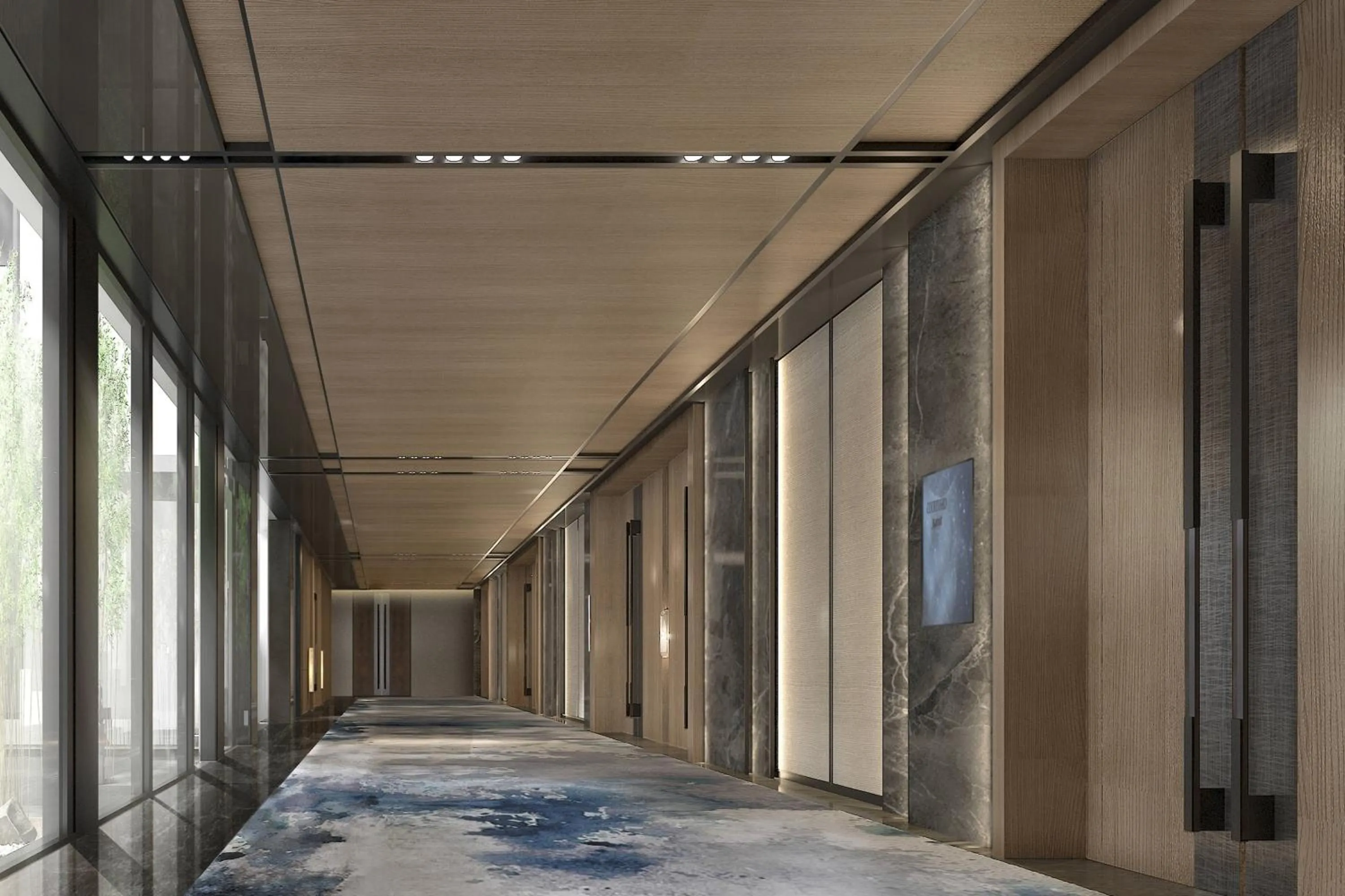 Meeting/conference room in Courtyard by Marriott Pinghu