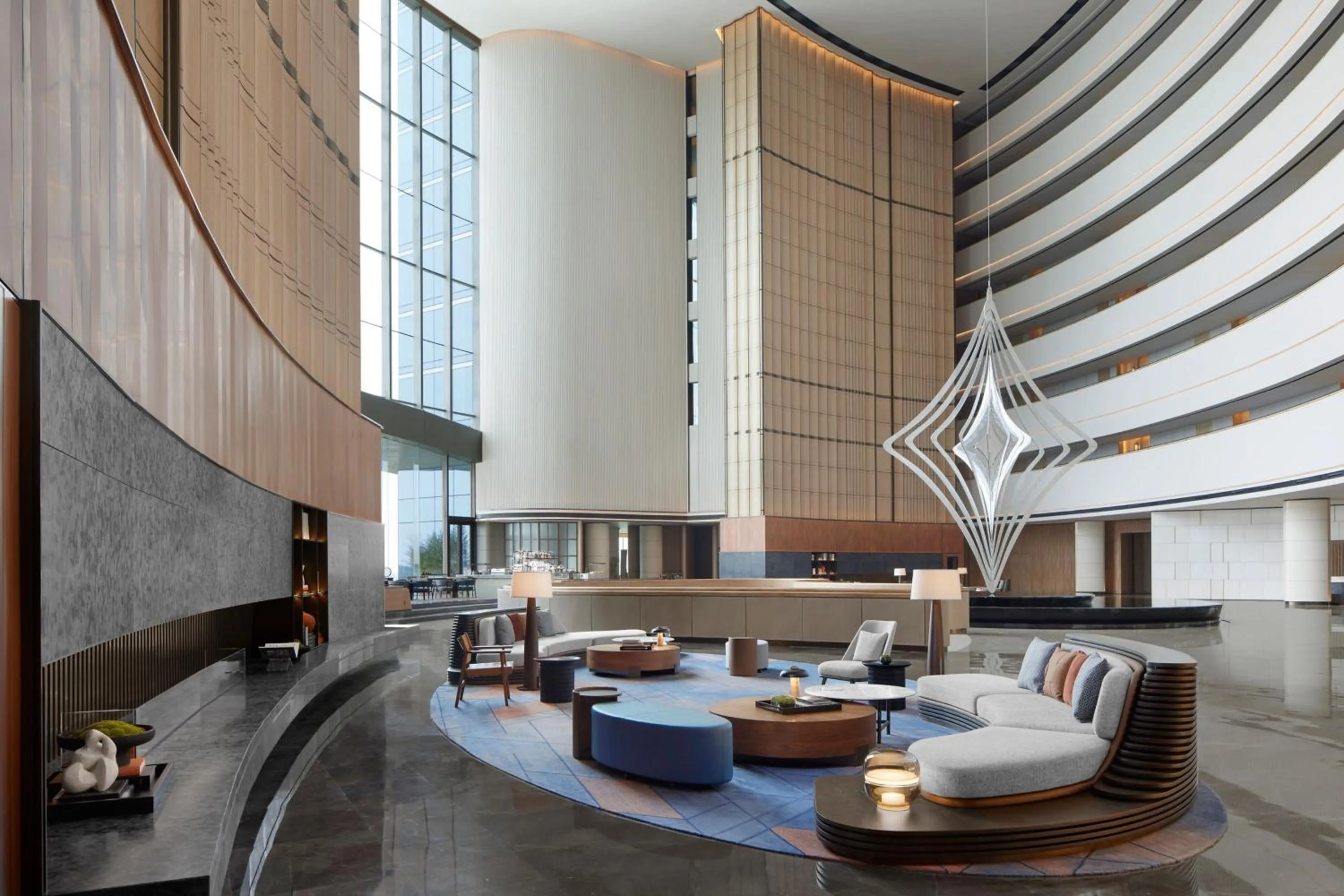 Lobby or reception in Sheraton Rizhao Hotel