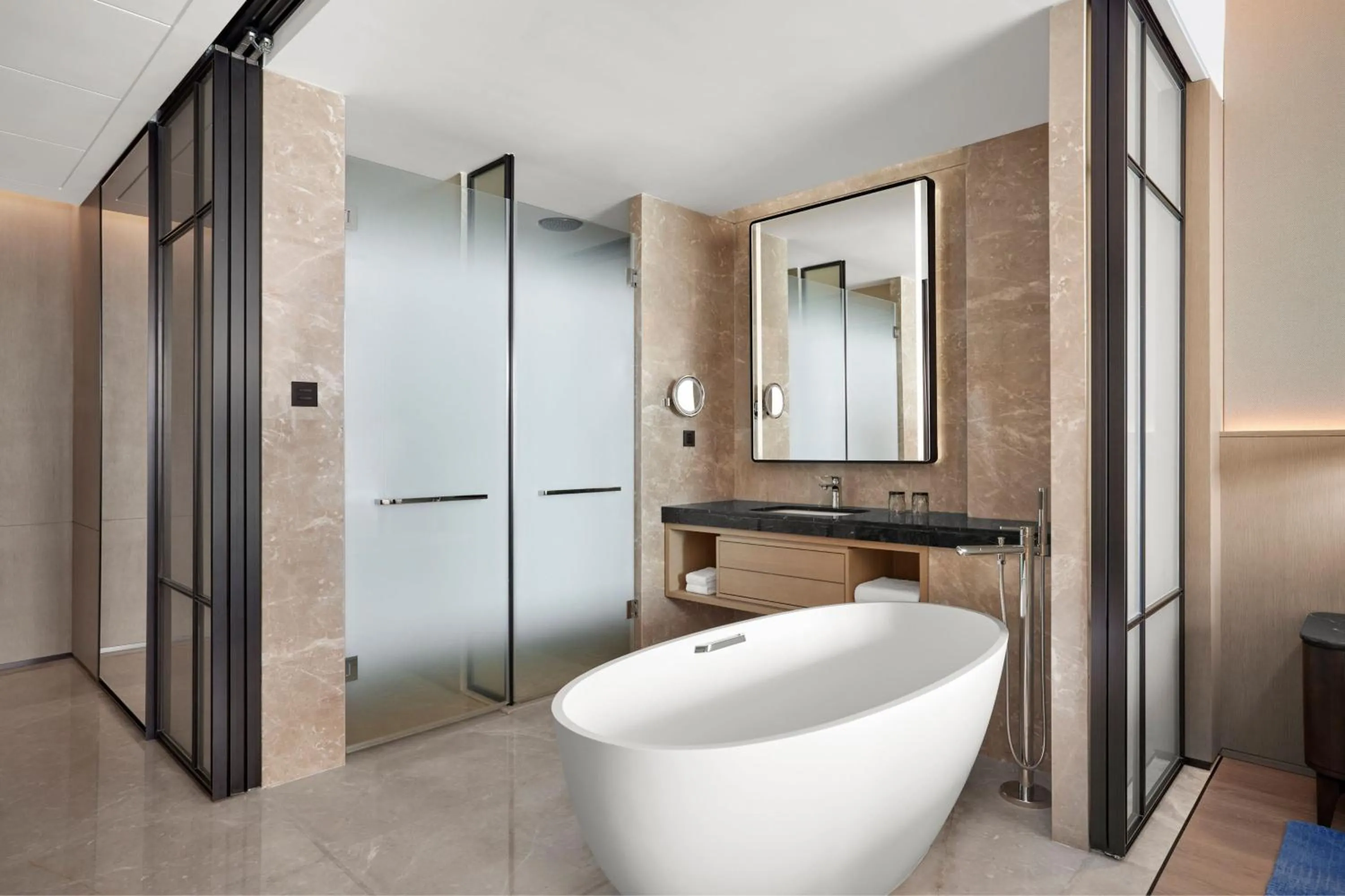 Bathroom in Sheraton Rizhao Hotel