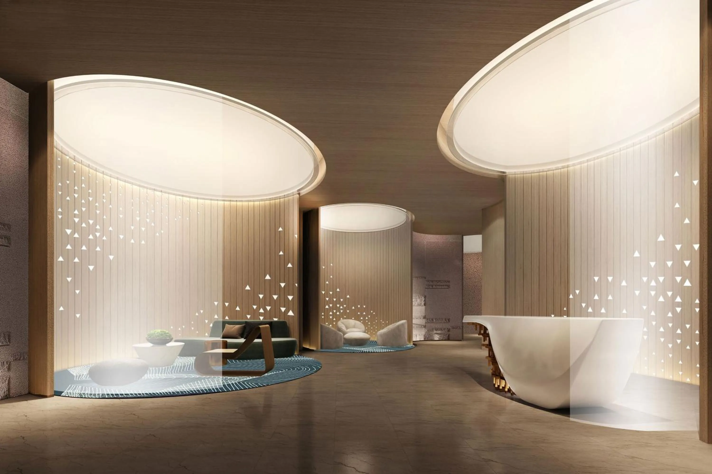 Lobby or reception, Bed in Sheraton Rizhao Hotel