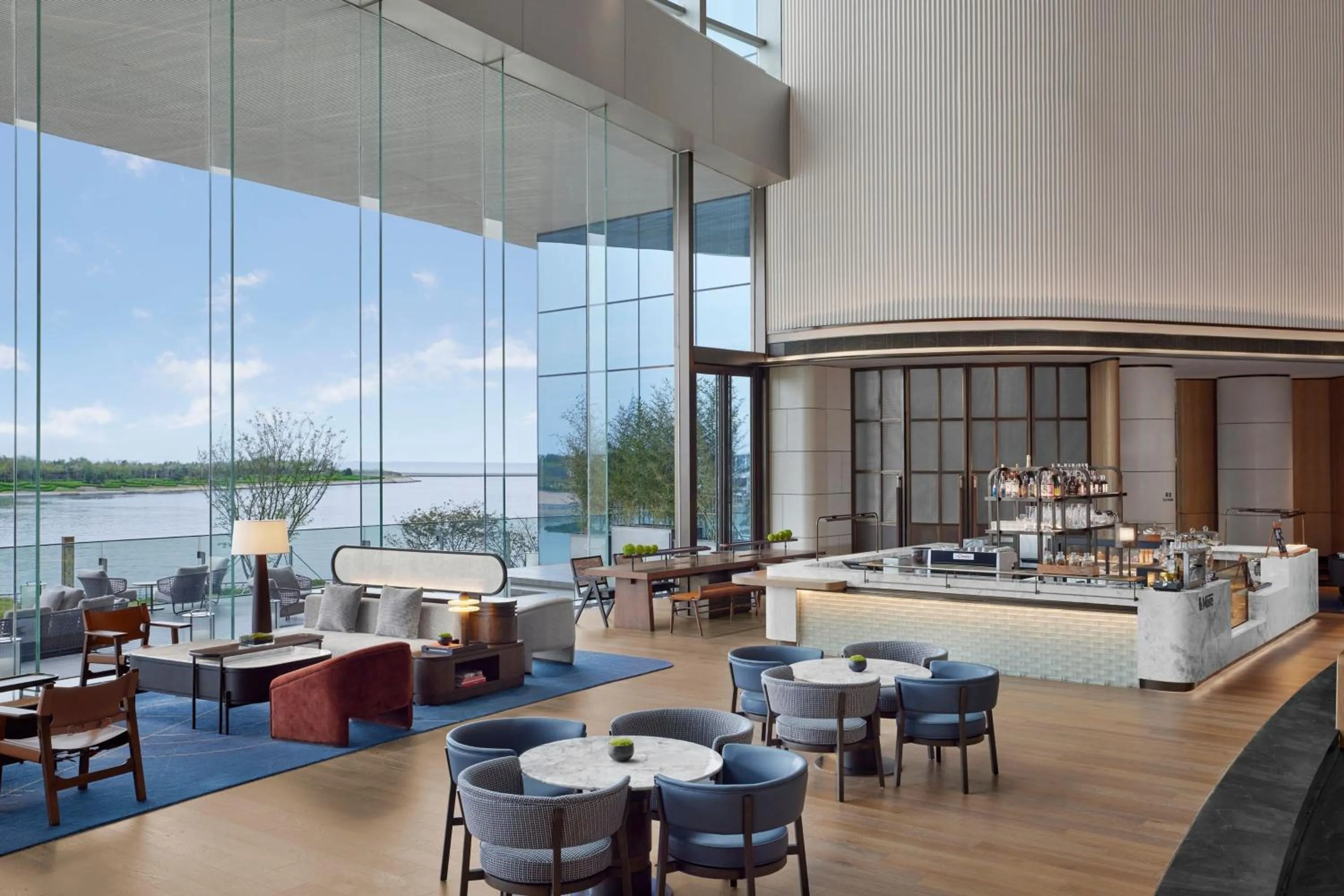 Lobby or reception in Sheraton Rizhao Hotel