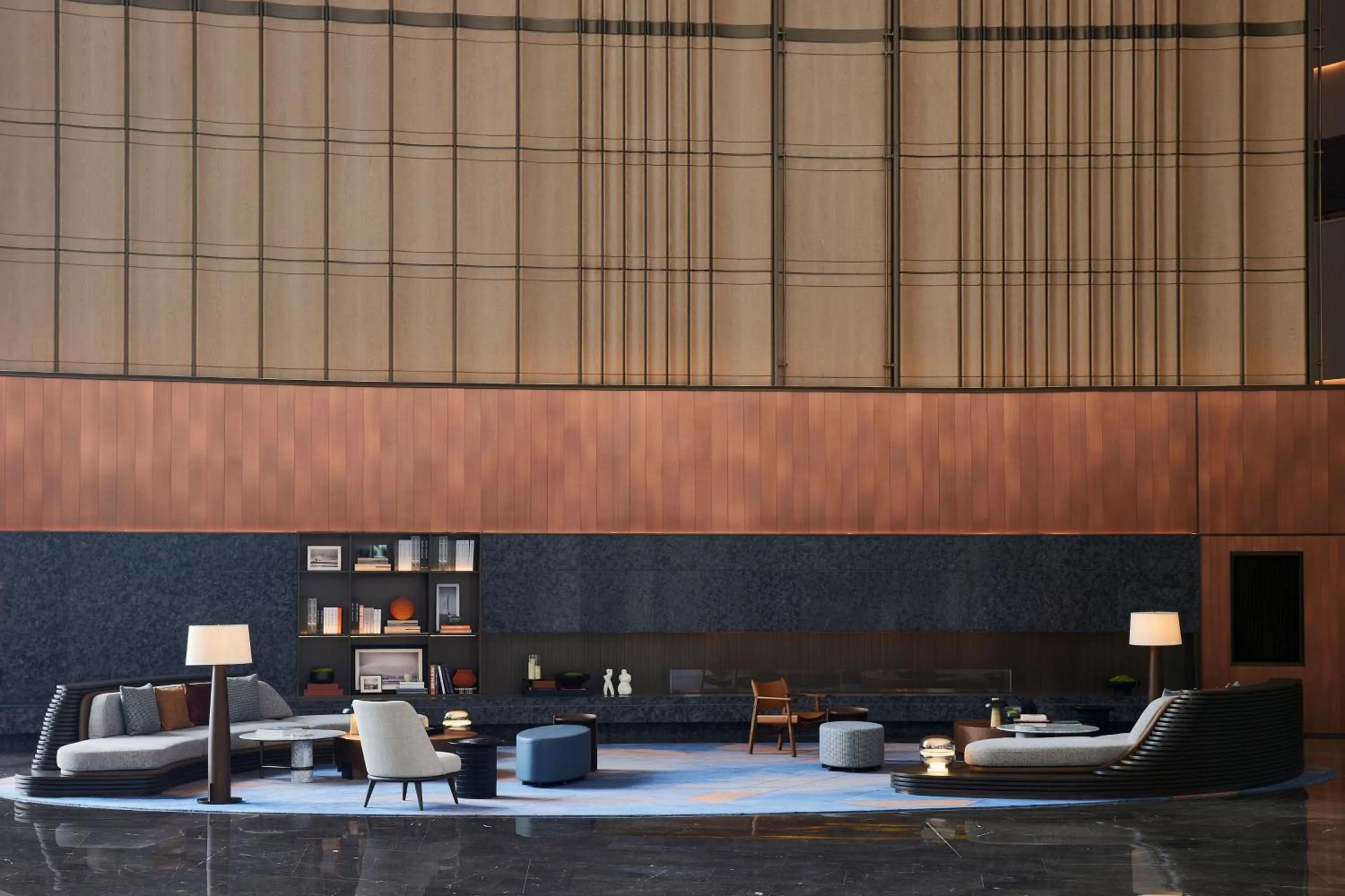 Lobby or reception in Sheraton Rizhao Hotel