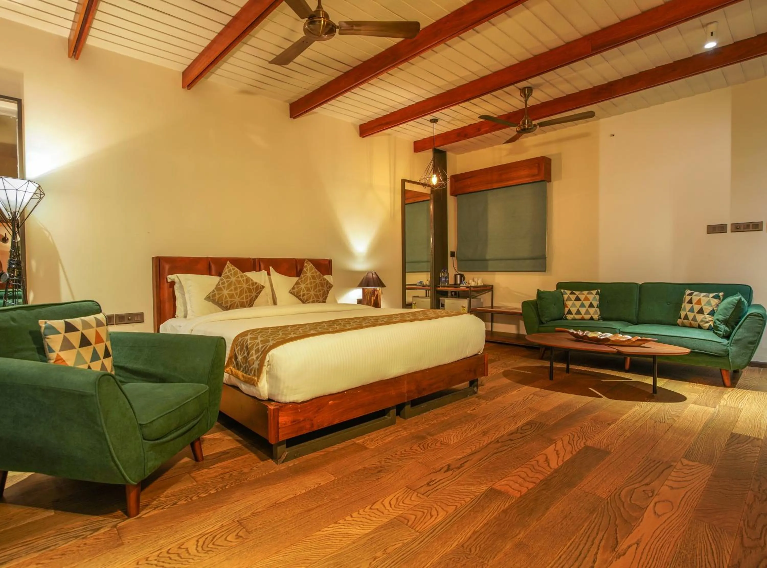 Bed in Vyna Hillock Resort and Spa