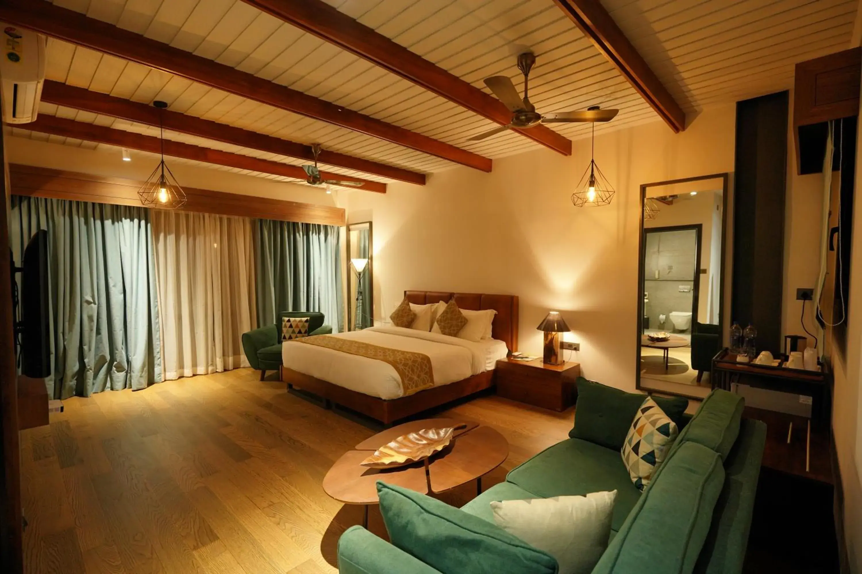 Bed in Vyna Hillock Resort and Spa Bed in Vyna Hillock Resort and Spa