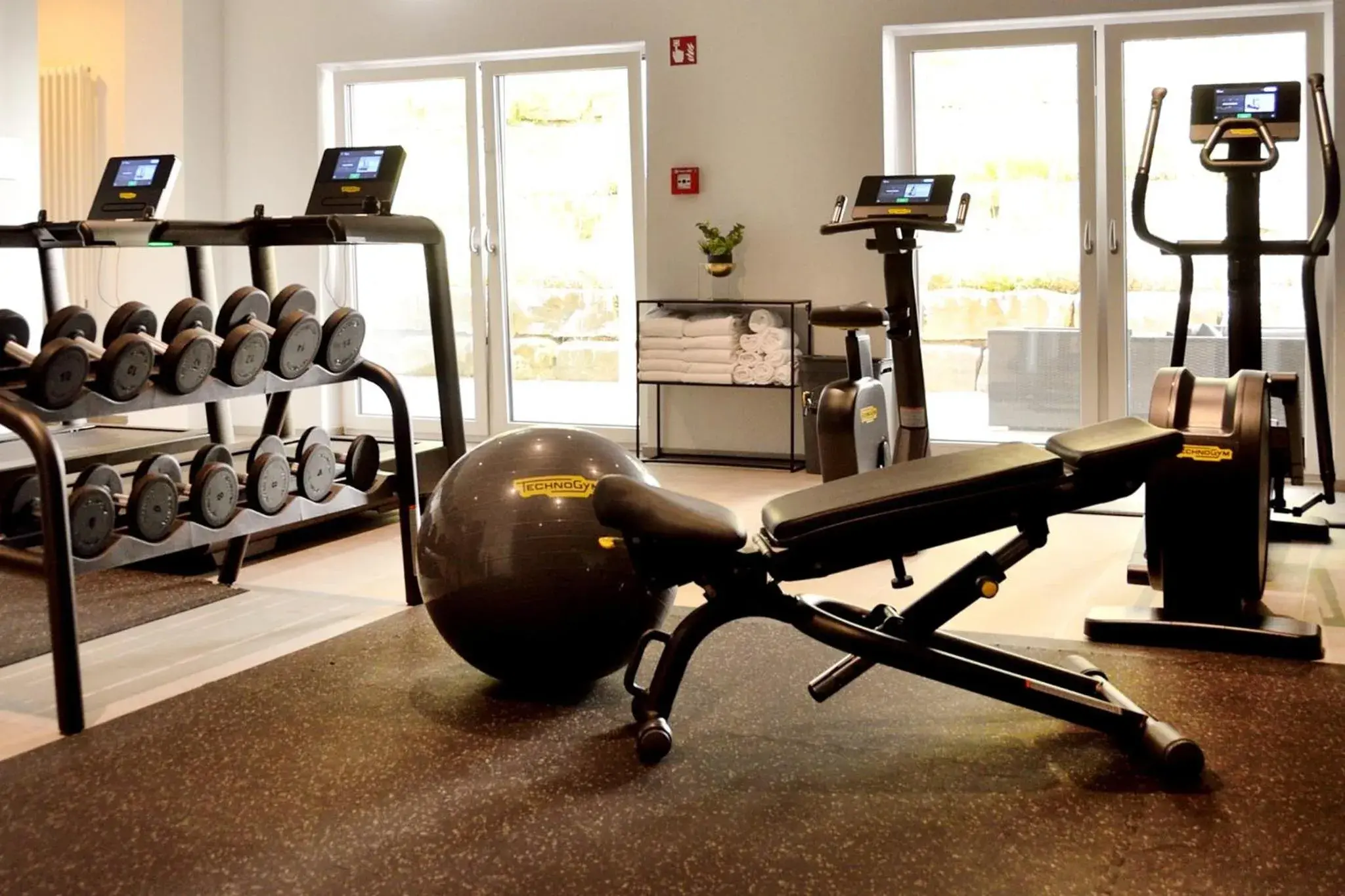 Fitness centre/facilities in Candlewood Suites Augsburg by IHG Fitness centre/facilities in Candlewood Suites Augsburg by IHG