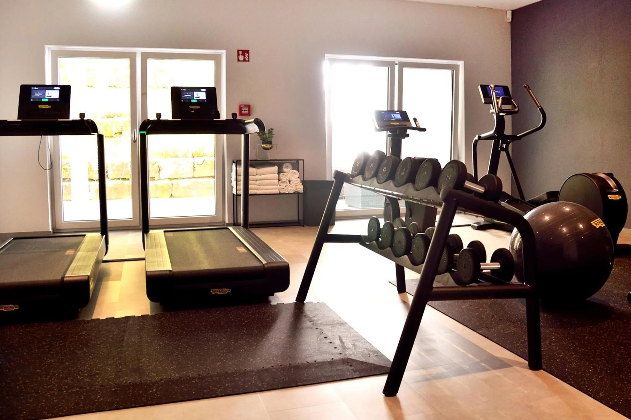 Fitness centre/facilities in Candlewood Suites Augsburg by IHG