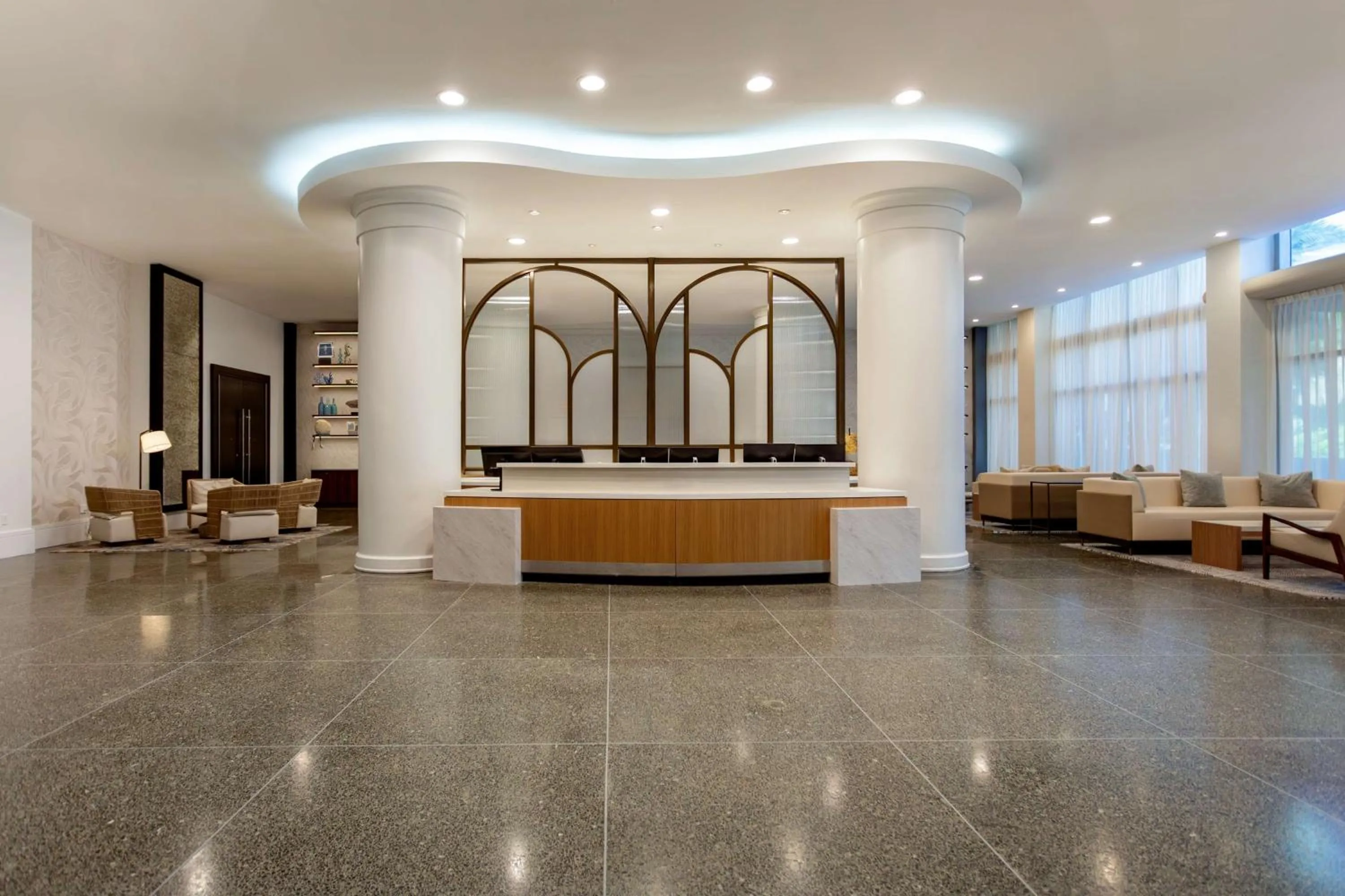 Lobby or reception in Hilton Cabana Miami Beach Resort