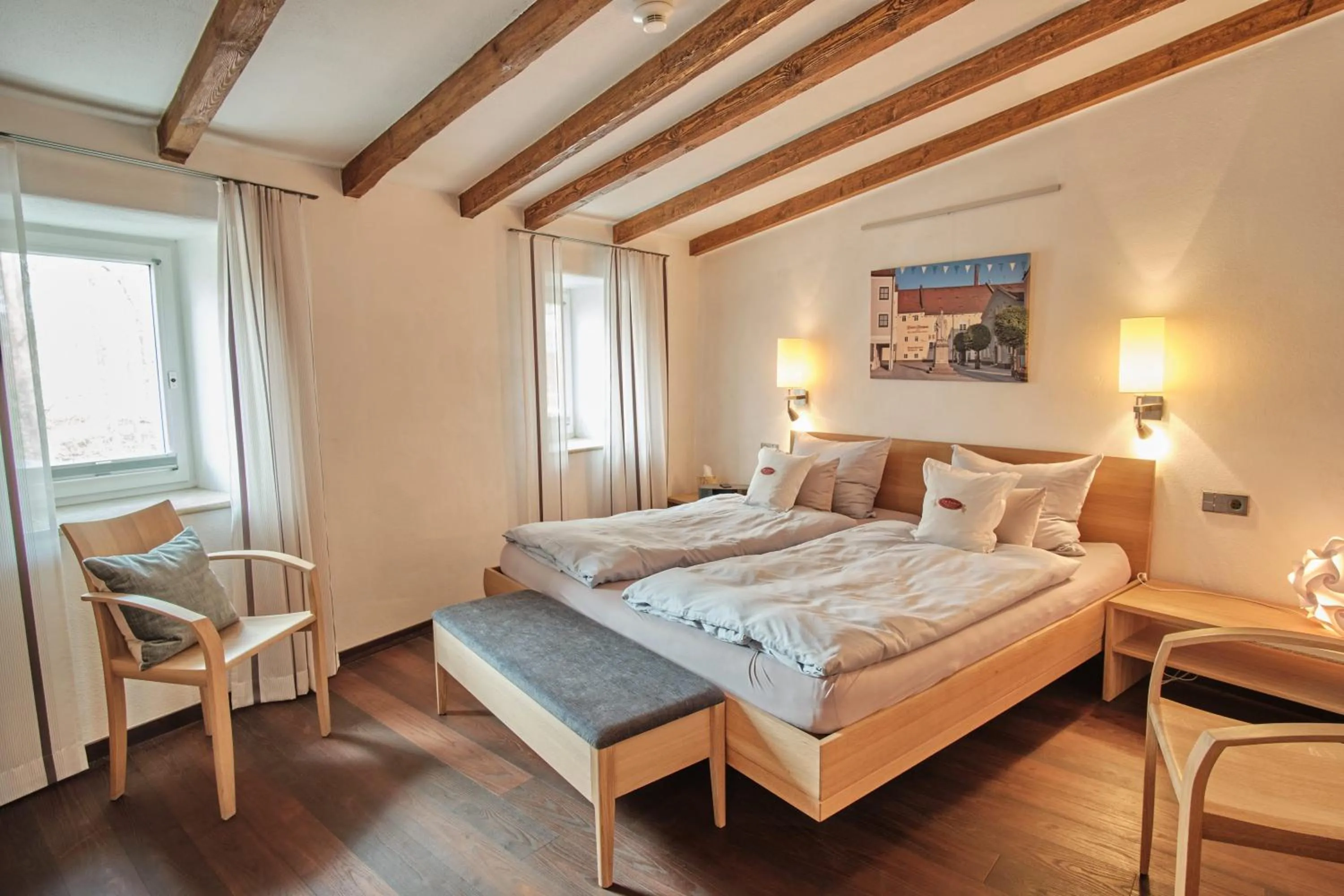Suite with Balcony - single occupancy in Turmhotel zum Erasmus