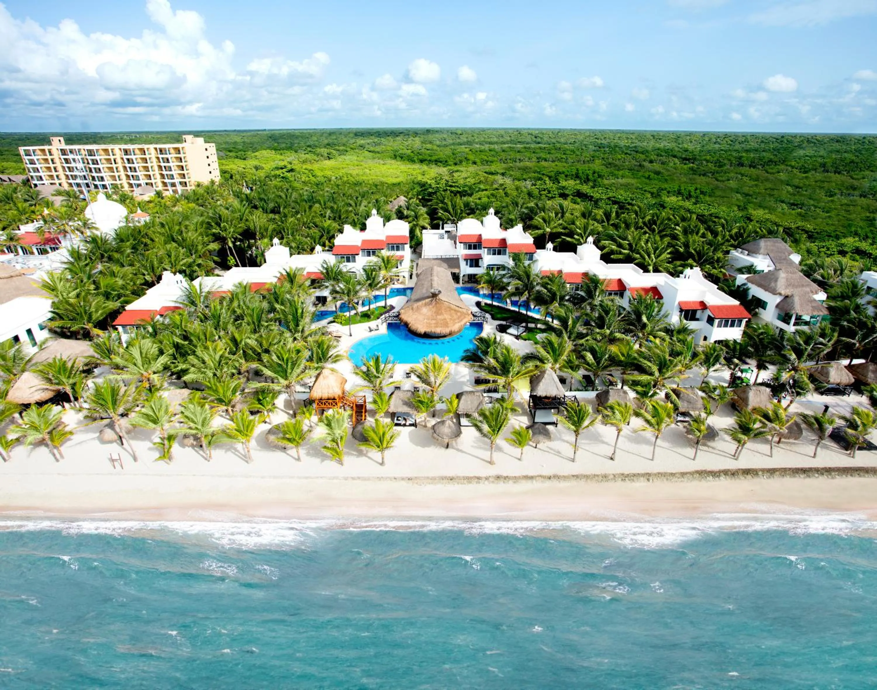 Bird's eye view in Hidden Beach Resort Au Naturel Adults Only, Catamarán, Cenote, All & More Inclusive