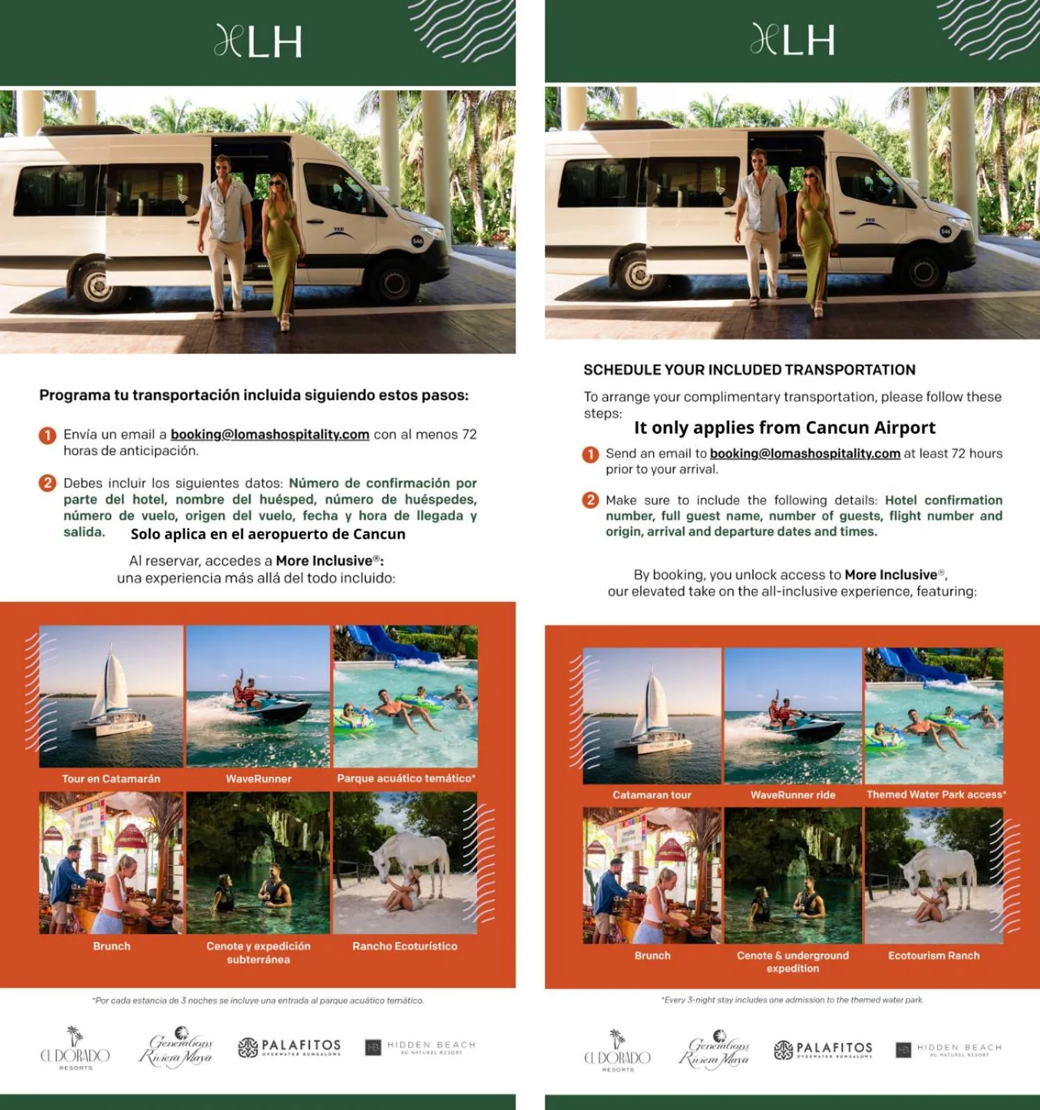 Activities in Hidden Beach Resort Au Naturel Adults Only, Catamarán, Cenote, All & More Inclusive