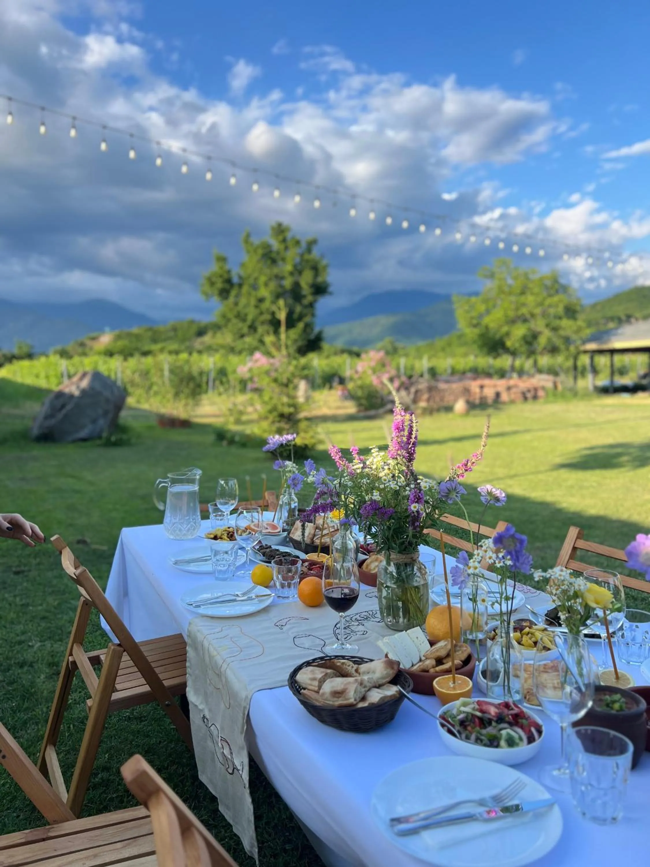 Spring in Chubini Winery & Cabins