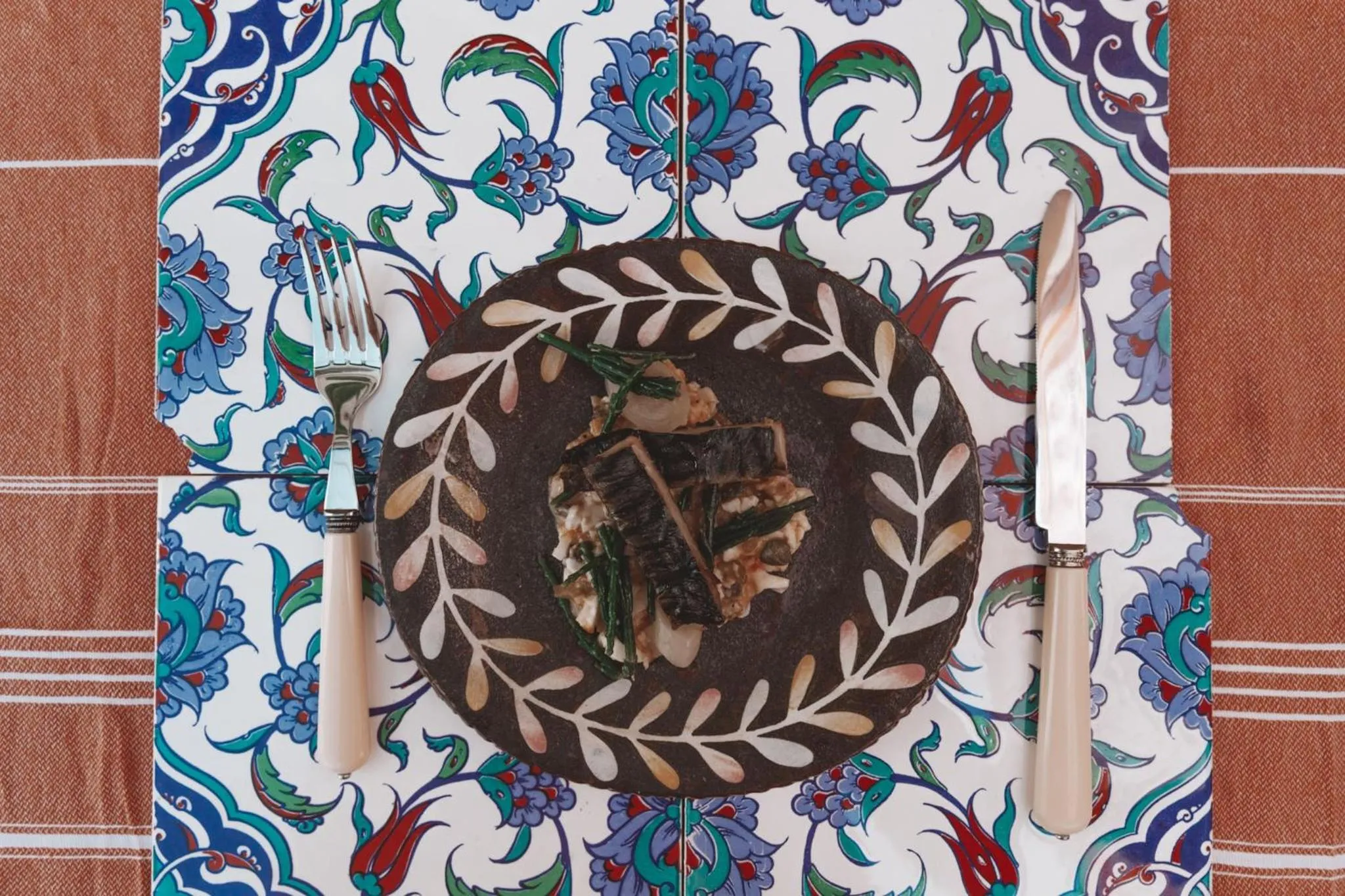 Food close-up in The Hare & Hounds Inn