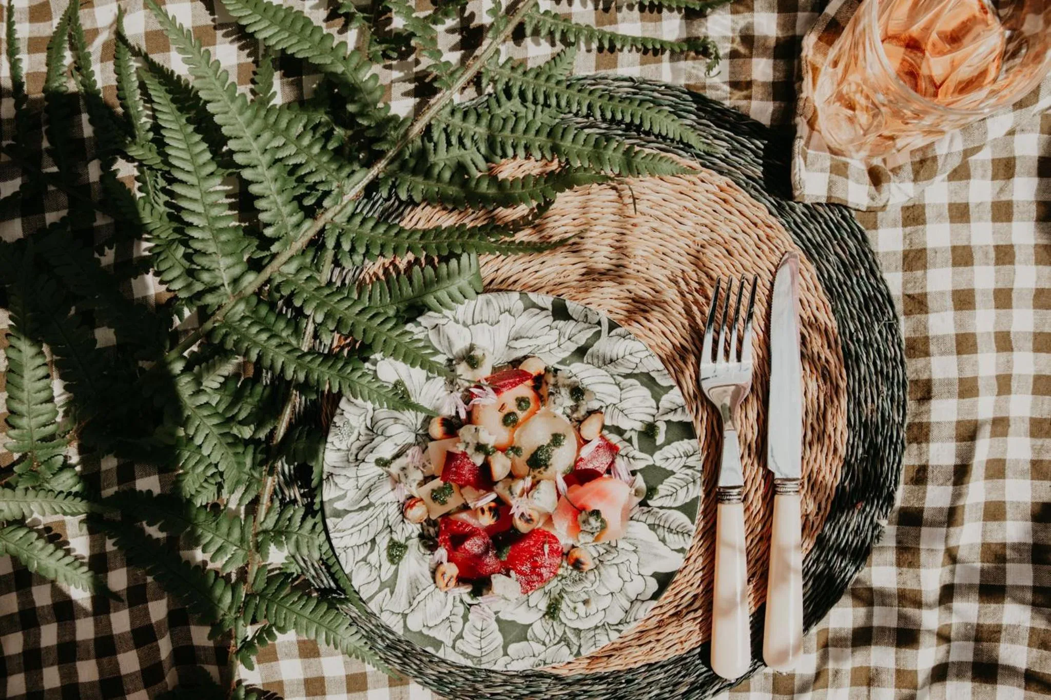 Food close-up in The Hare & Hounds Inn