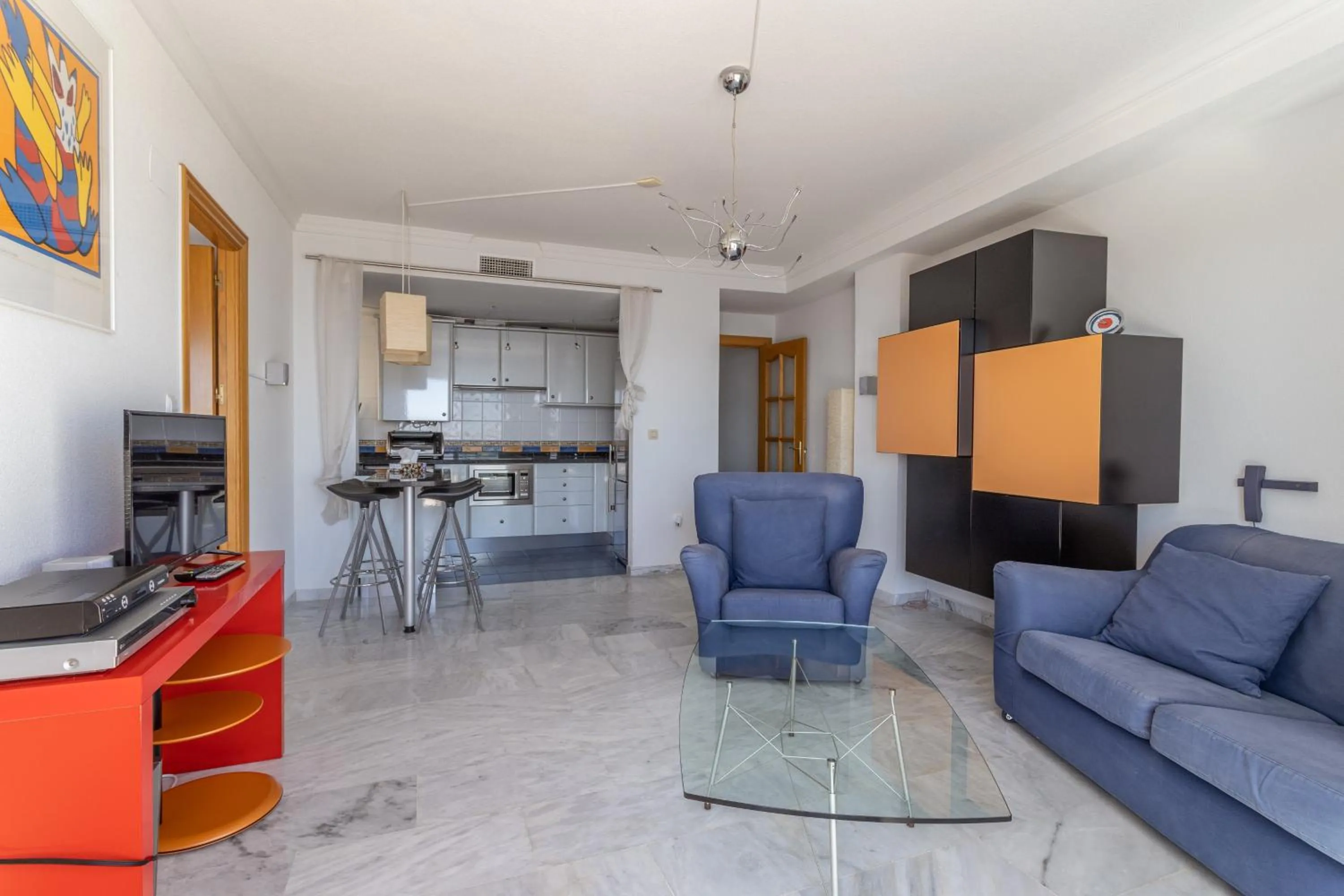 Living room in Apartamento Brisa de mar