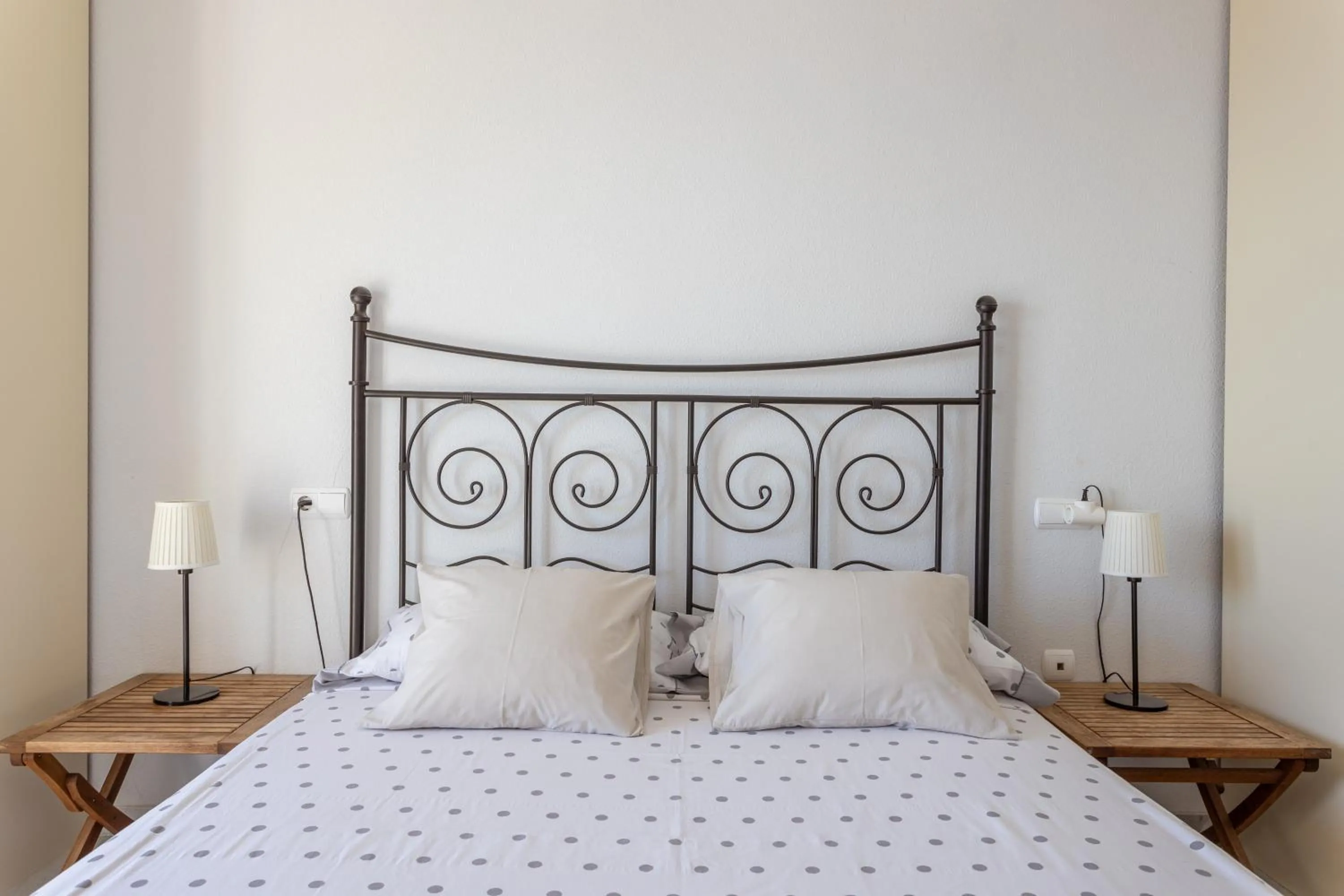 Living room, Bed in Apartamento Brisa de mar