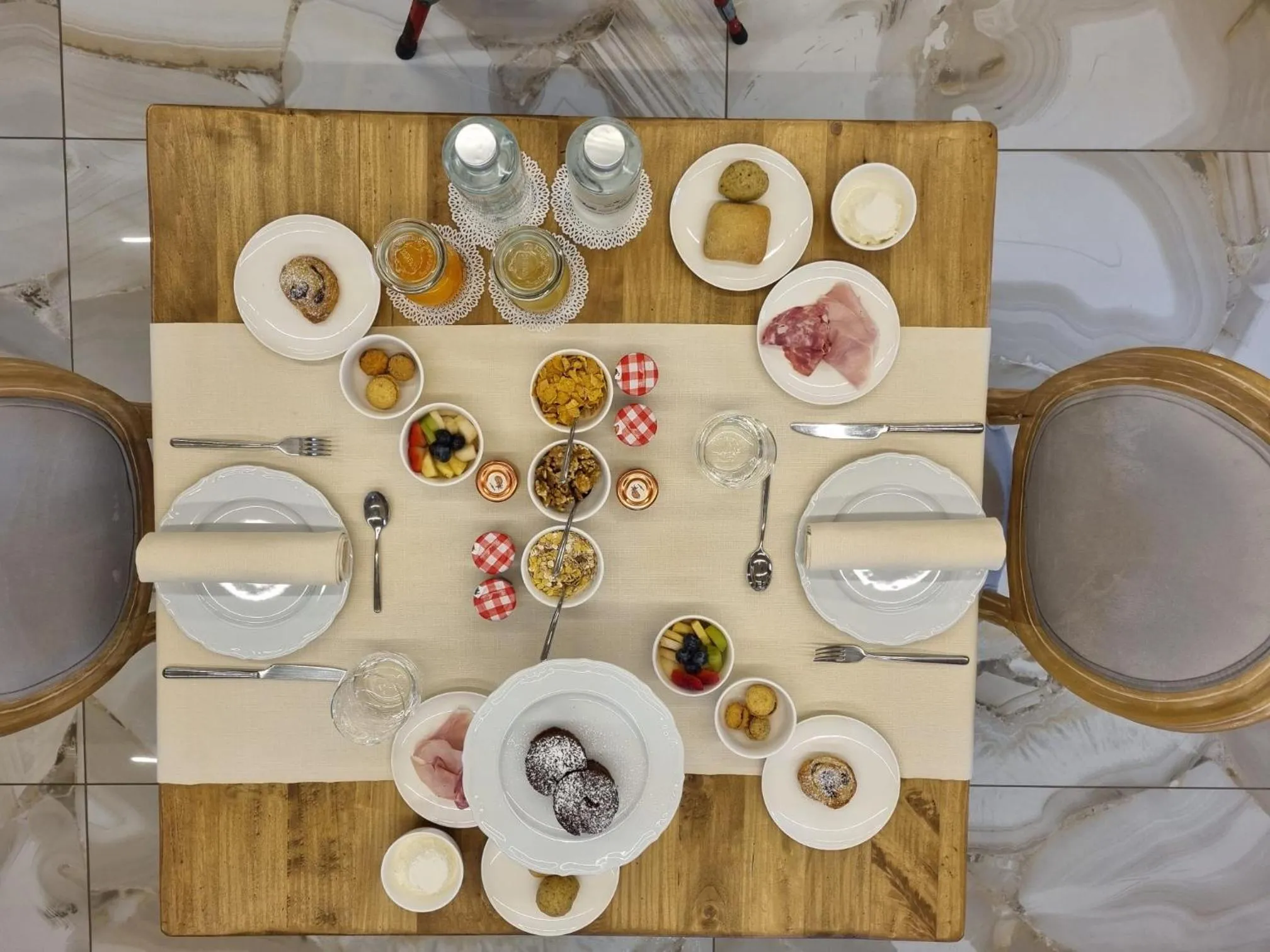 Breakfast in Villa Nonna Cicci Boutique Hotel - SPA