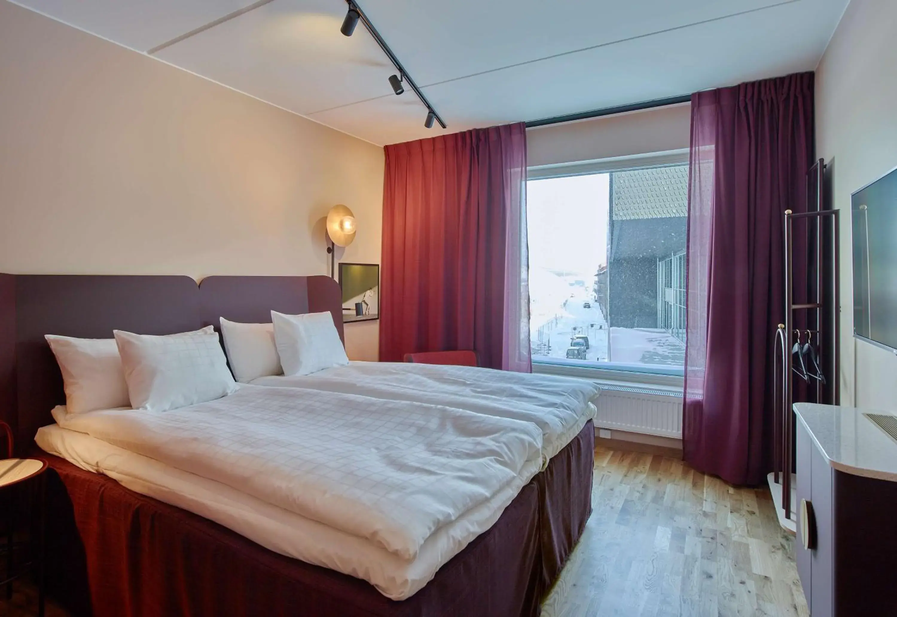 Bedroom, Bed in Scandic Kiruna Bedroom, Bed in Scandic Kiruna