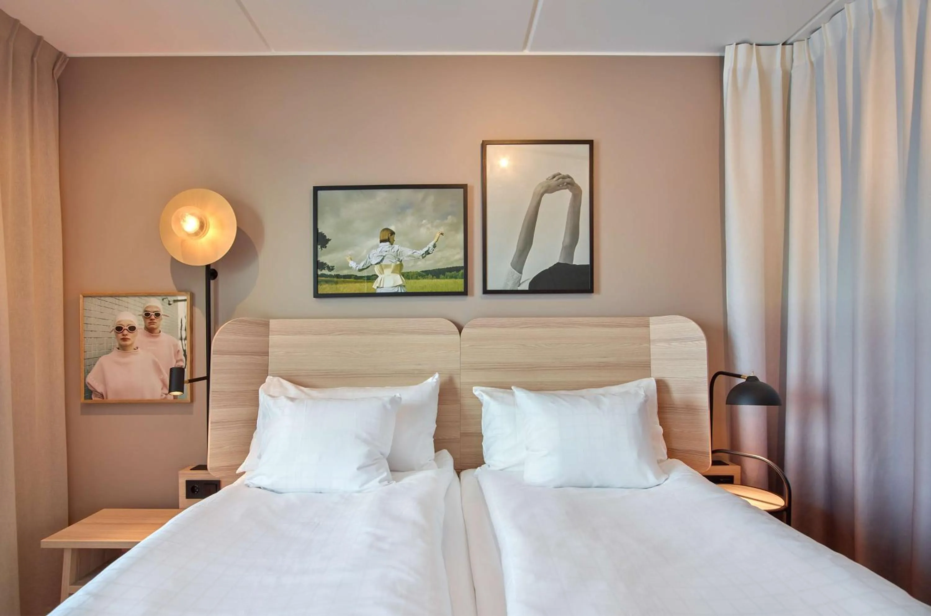 Bedroom, Bed in Scandic Kiruna