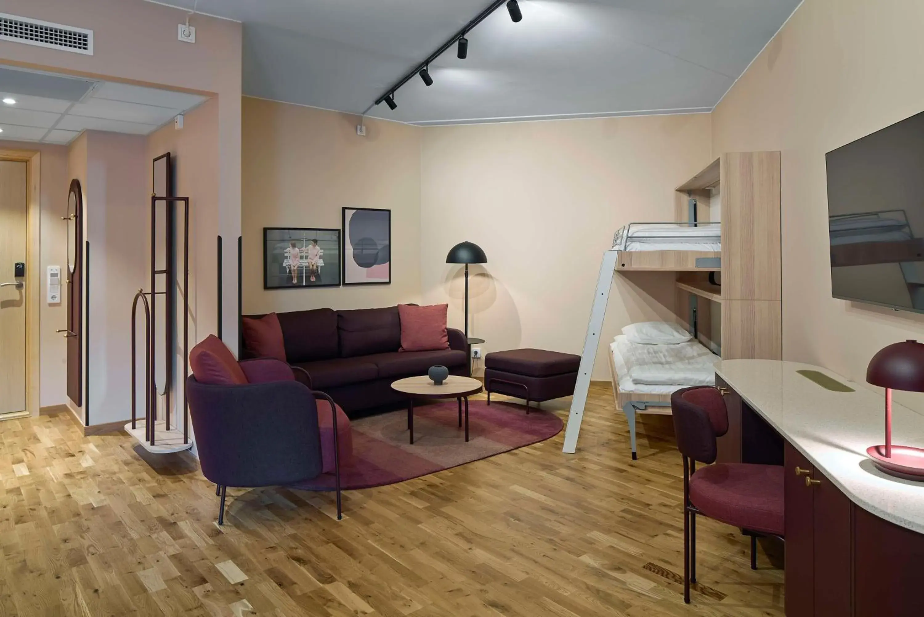 Bedroom in Scandic Kiruna Bedroom in Scandic Kiruna