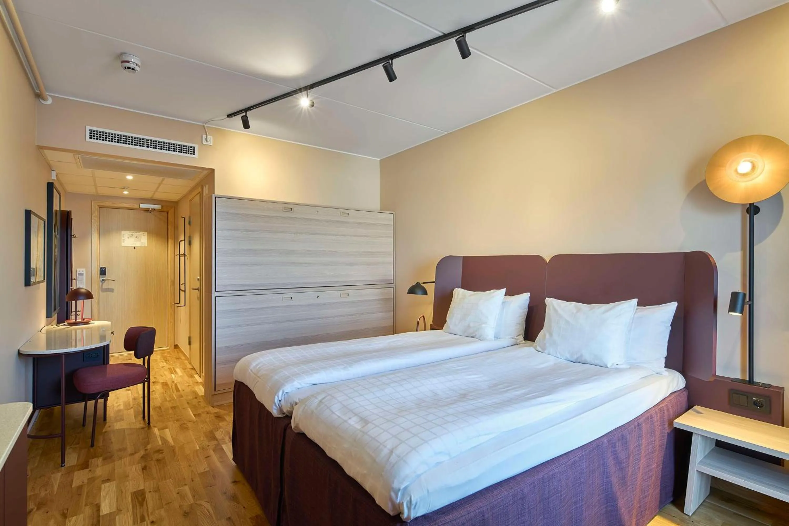 Bedroom, Bed in Scandic Kiruna